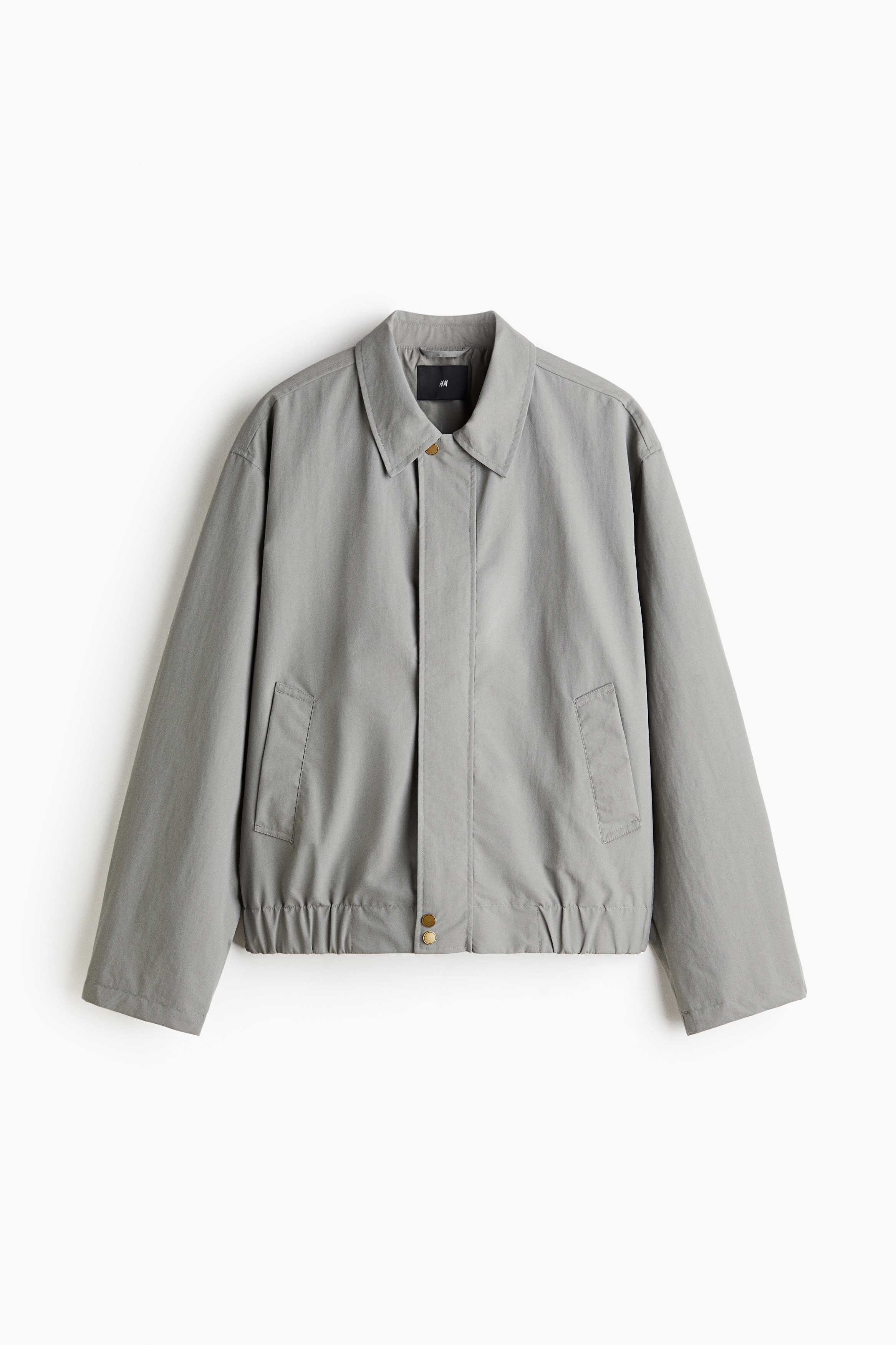 ルーズフィット ナイロンジャケット - グレー - Men | H&M JP