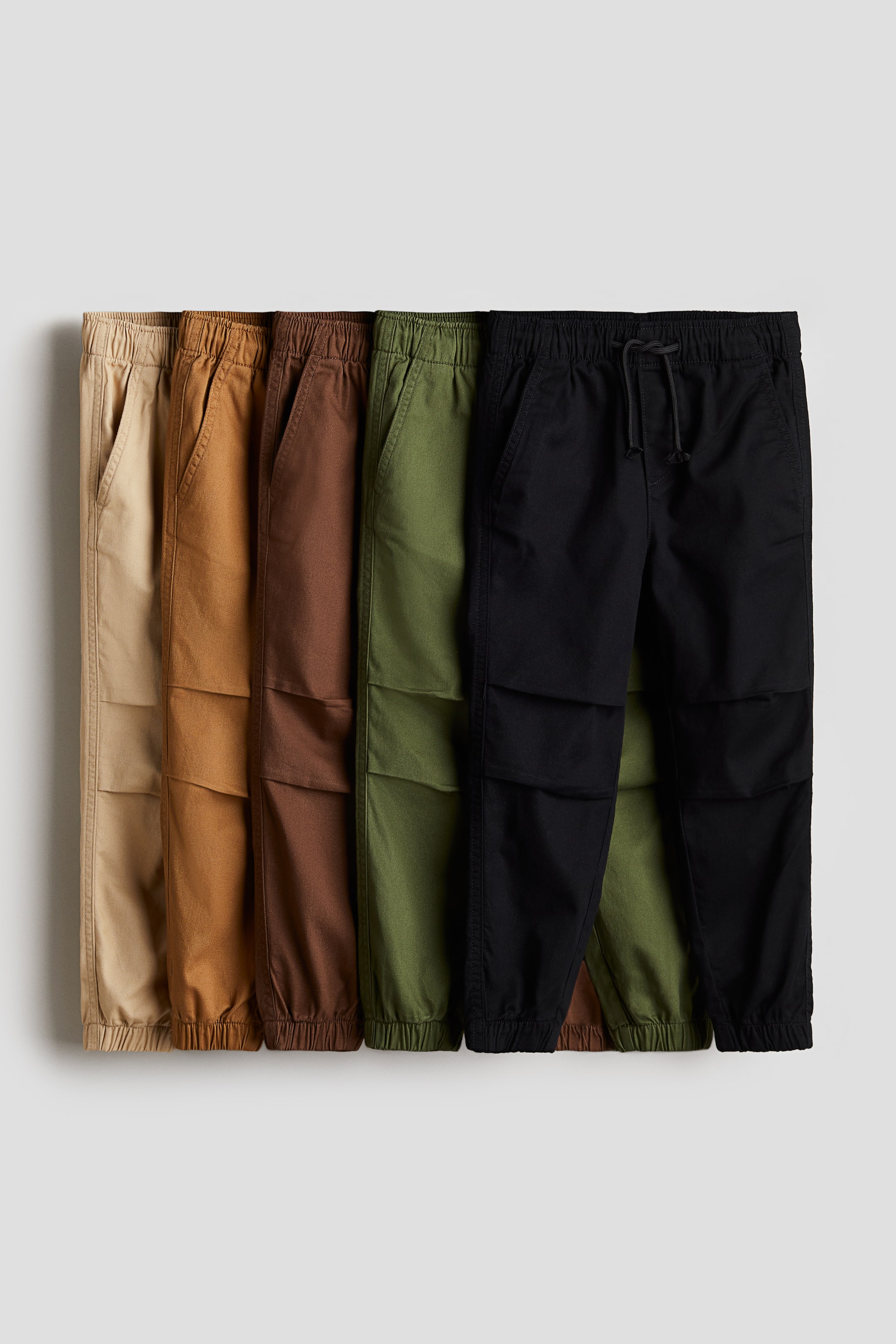 5-pack Twill Joggers