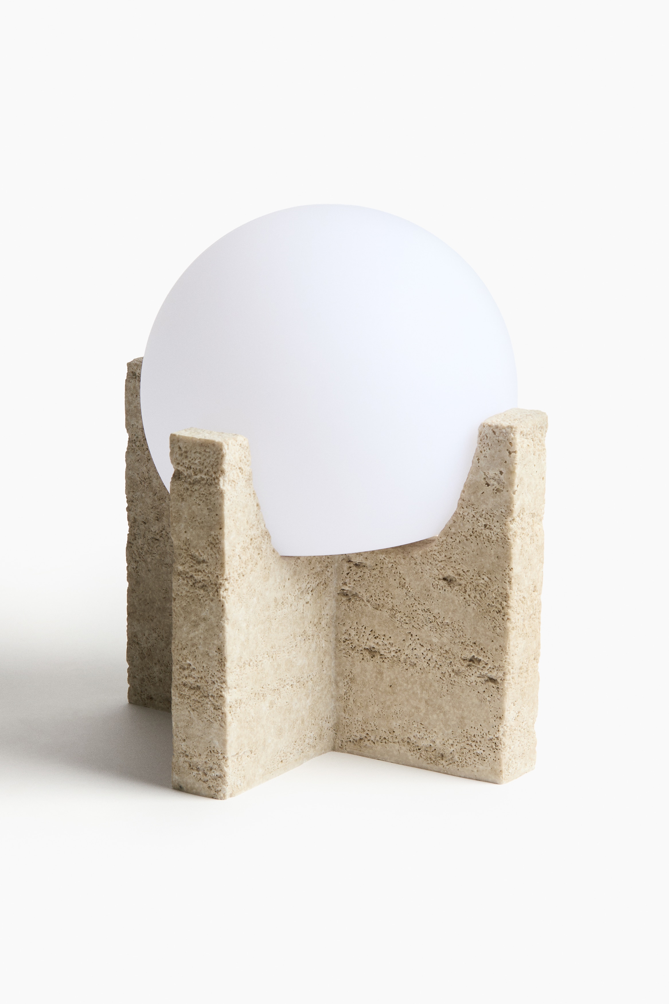 Aufladbare Tischleuchte - Weiß/Hellbeige