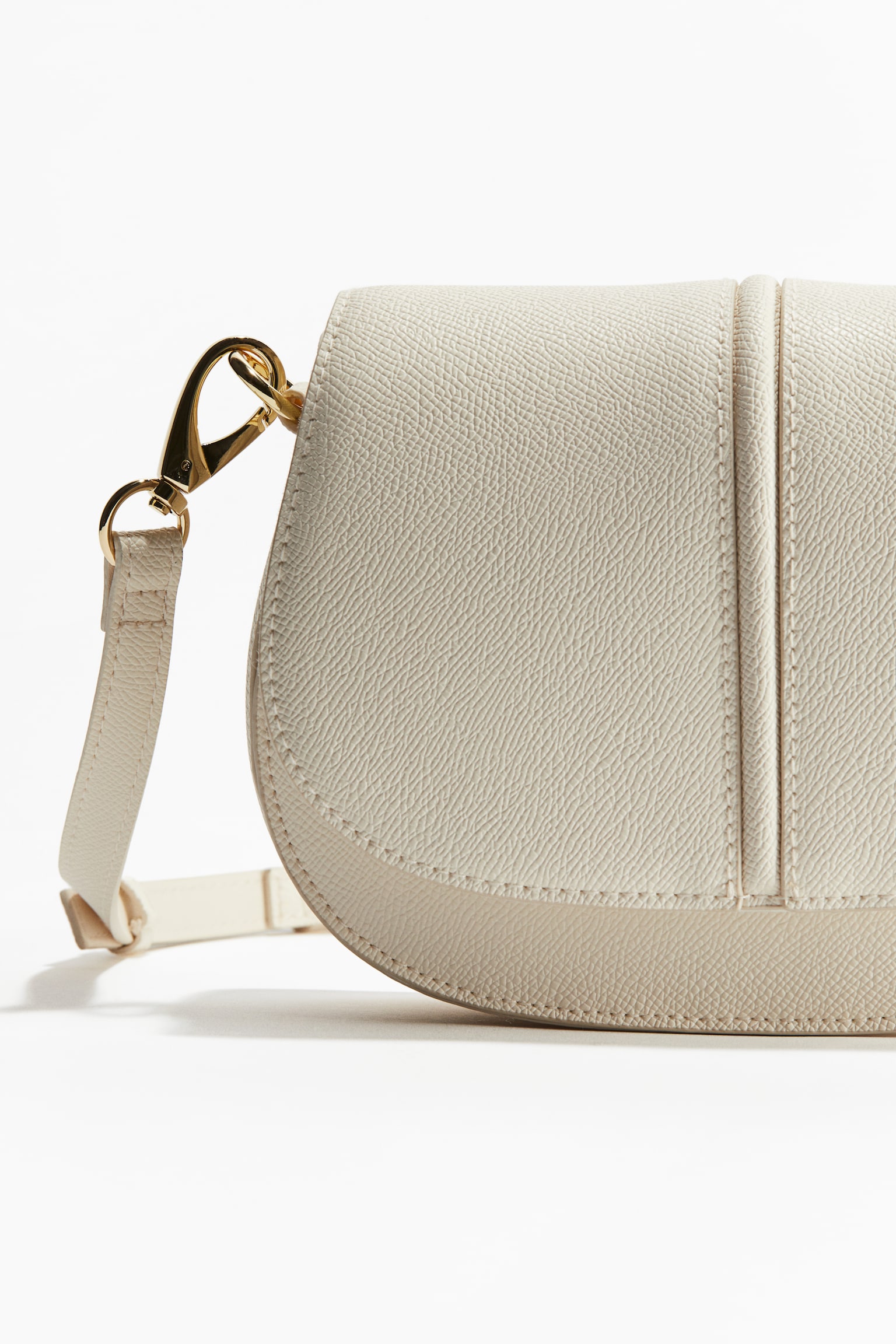 Crossbody Bag - Cream/Black - 4