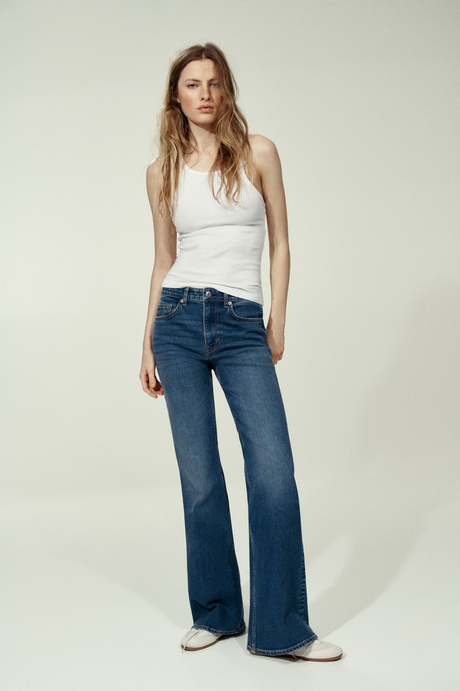 Flared High Jeans - Denimblauw/Denimblauw/Denimblauw/Licht denimblauw/Donker denimblauw/Wit/Donker denimblauw/Donkergrijs/Denimblauw/Denimblauw/Licht denimblauw - 4
