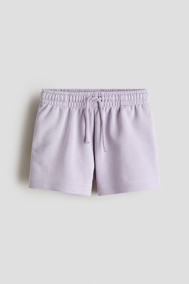Sweatshorts - Light purple/Light pink/Light beige marl/Pink/Light blue - 1