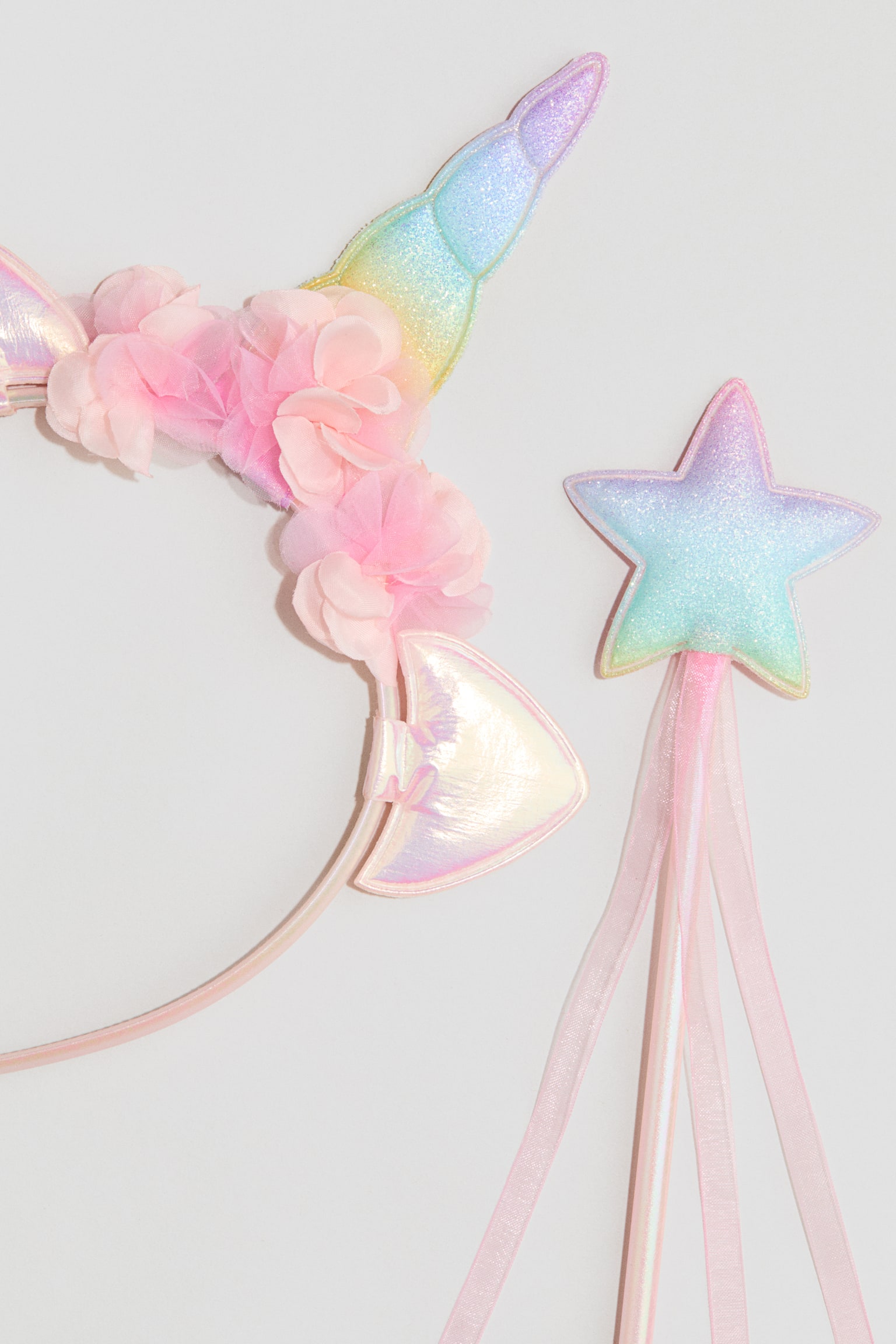 Súprava na karneval - Ružová/jednorožec/Zlatá/Čierna/zelená - 2