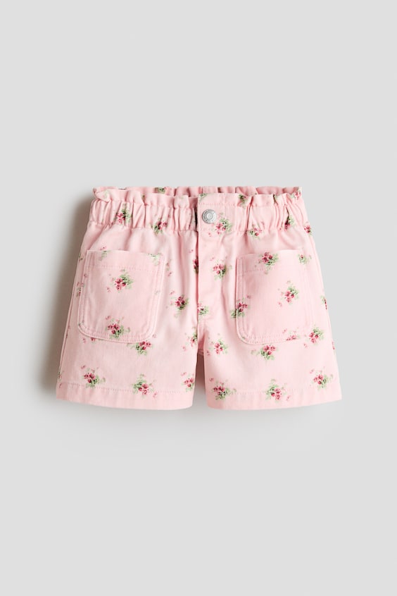Детские сумки H&M Twill Paper-Bag Shorts