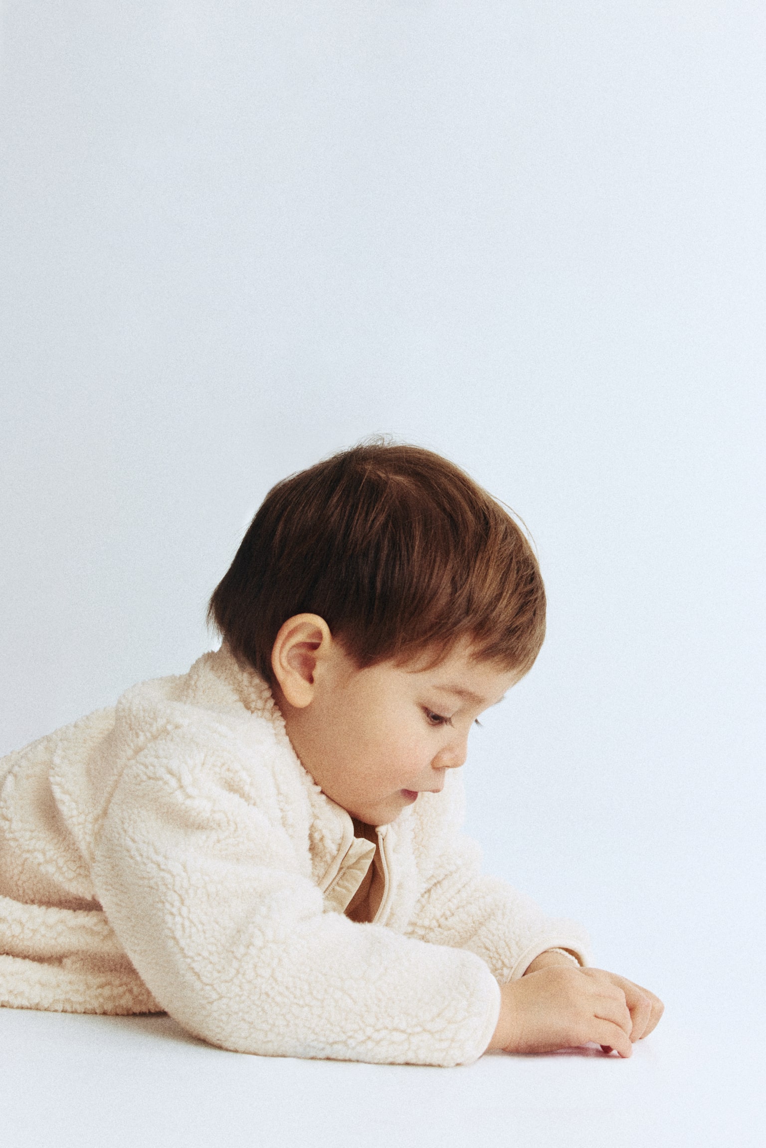 Teddy jacket - Light beige/Dusty blue/Colour block/Light pink/Khaki green/Cream - 3