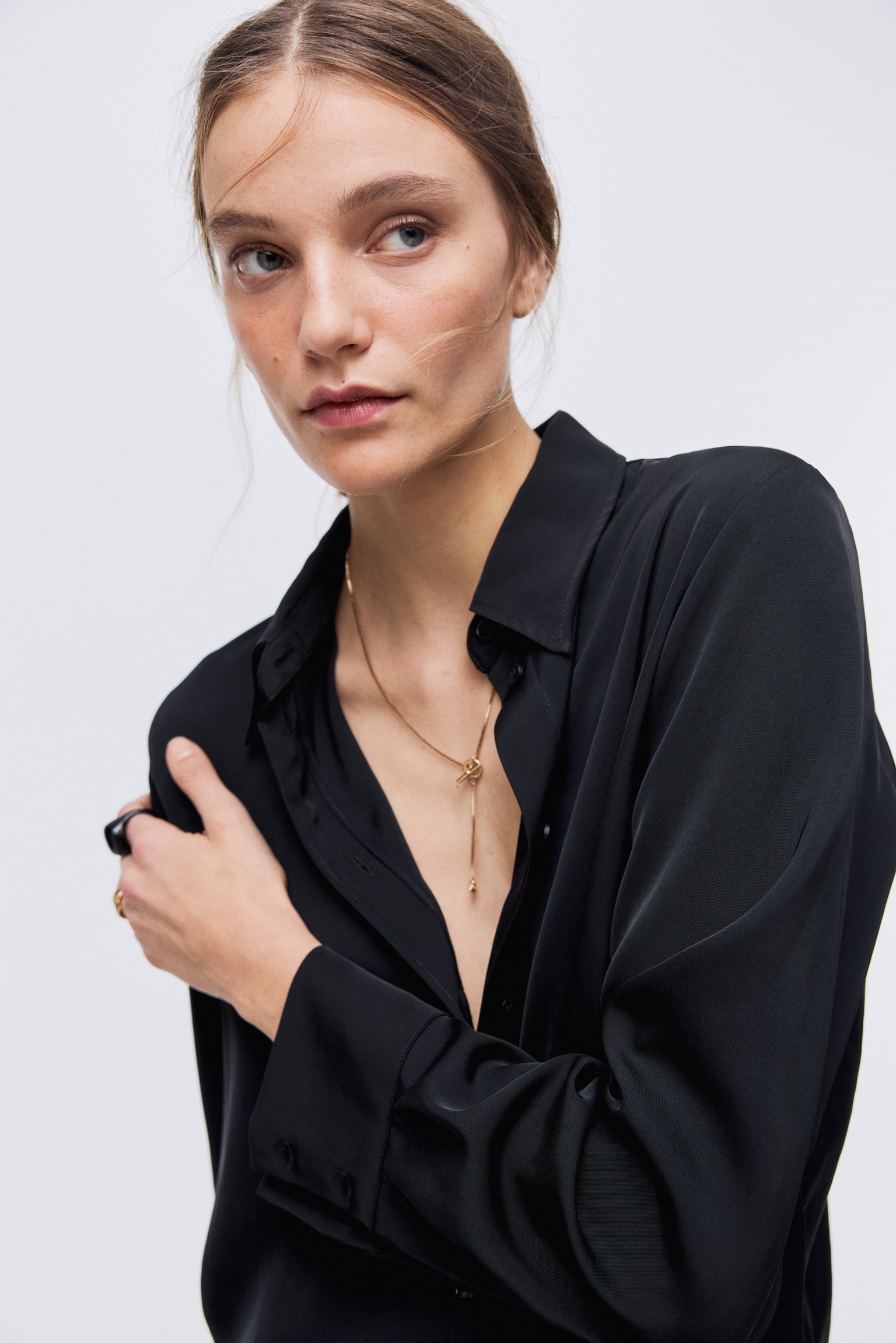 Shirt - Black/Navy blue/patterned/White/Black - 6