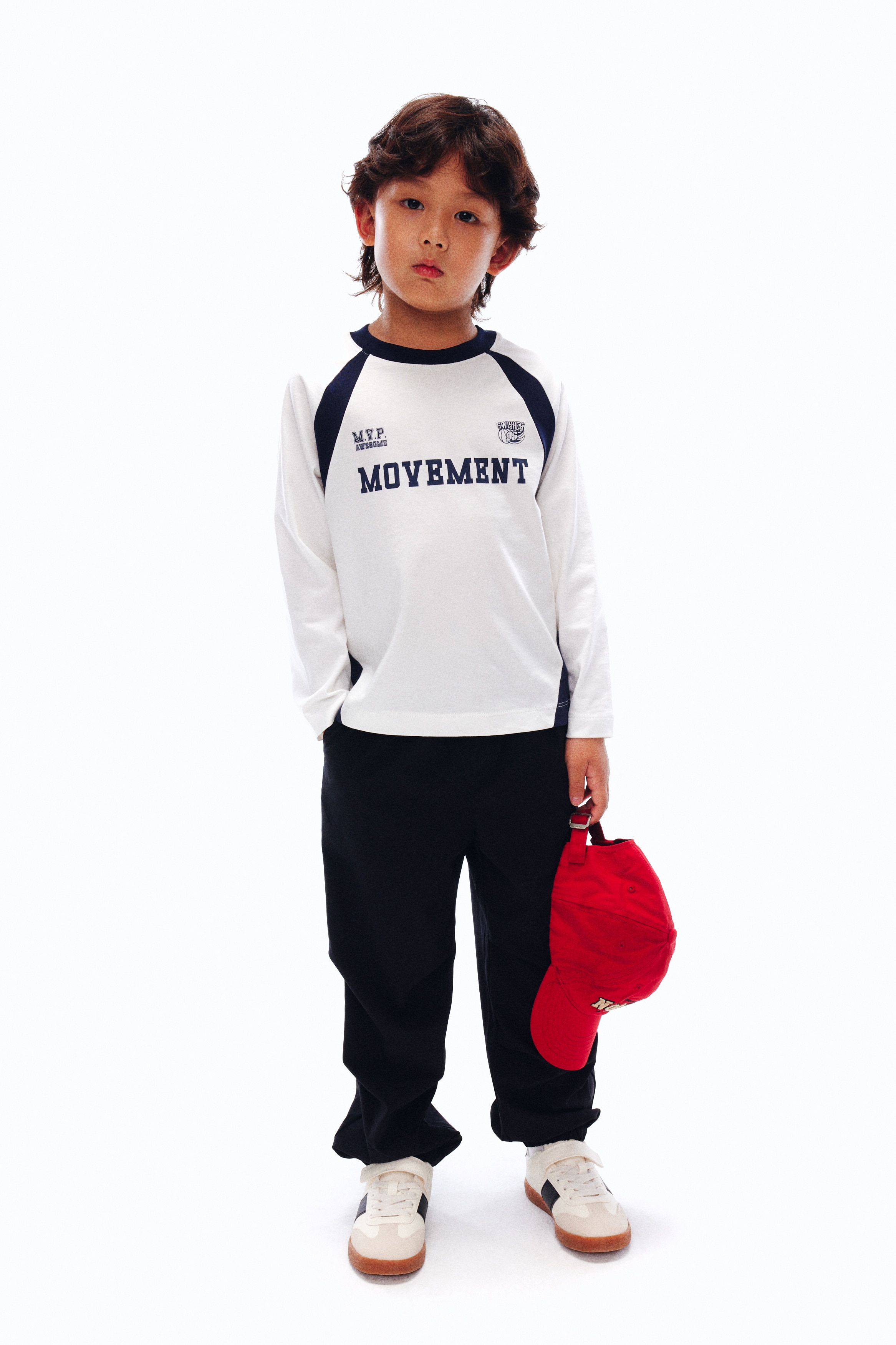 Quần dài cạp chun - Màu đen