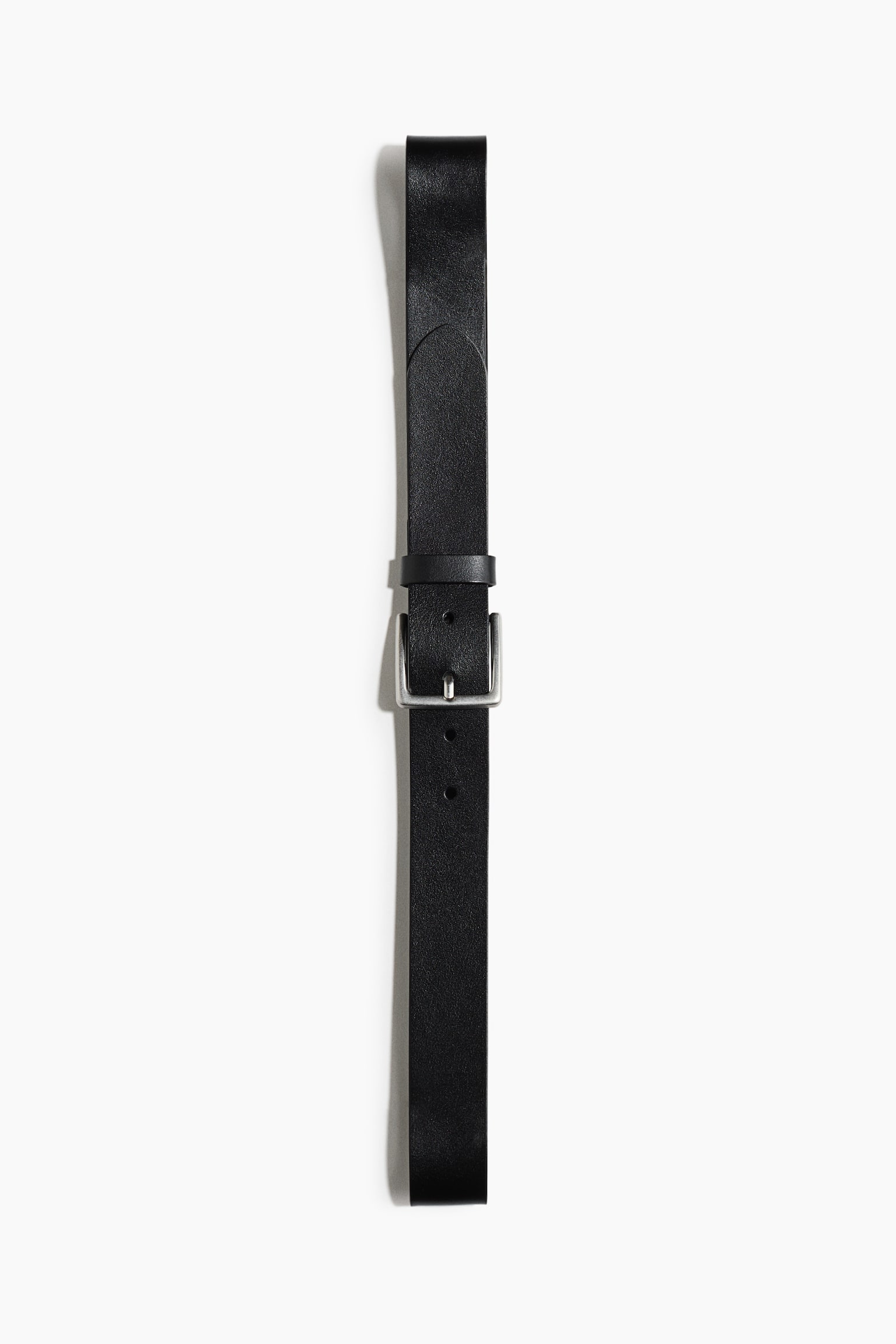 Leather belt - Black