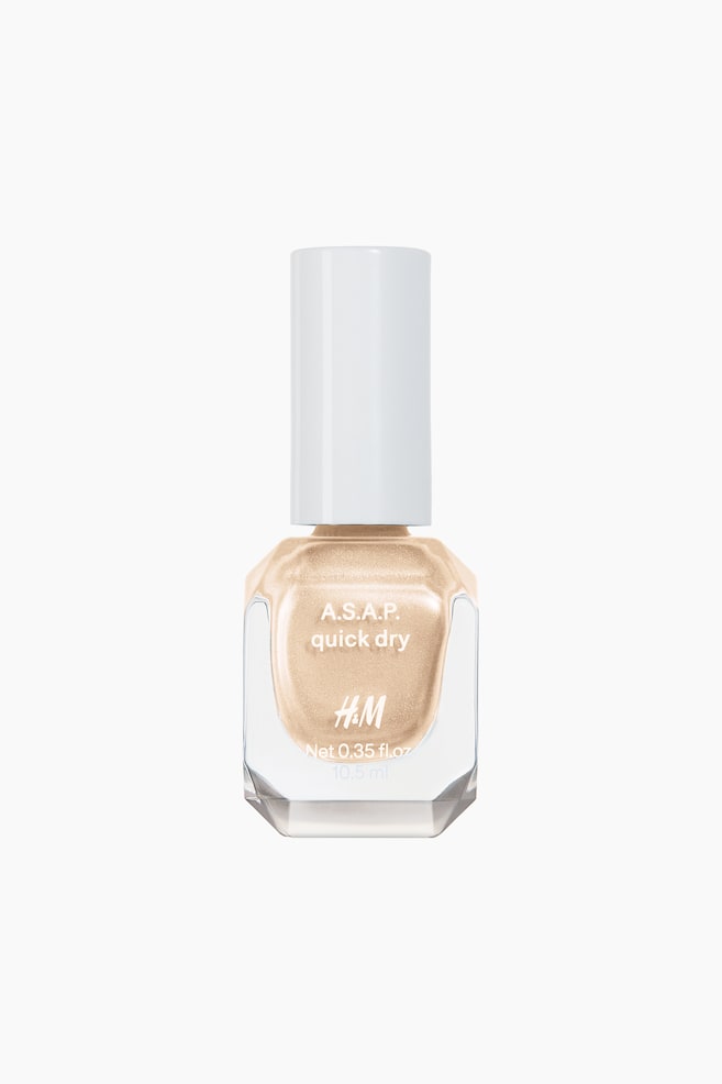 A.S.A.P. Quick Dry nail polish - Trust Fund Tantrums/All That Glitter and Gold/Liquid Assets/Electric Avenue/Party in Lilac/Kaleidoscope/Those Stormy Nights/I Fancy a Donut - 1