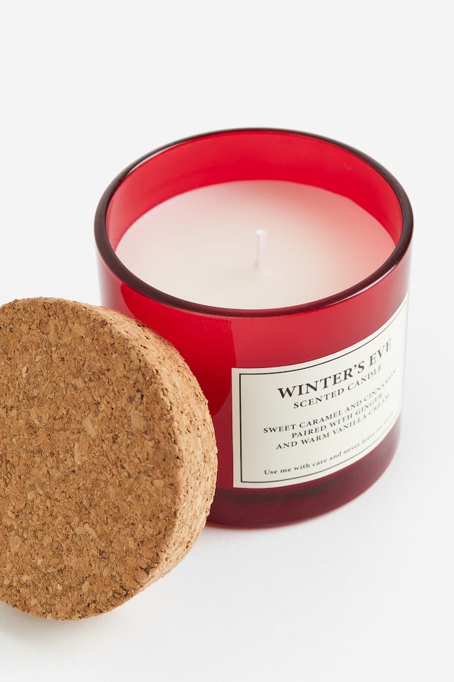 Cork-lid scented candle - Red/Winter's Eve/Black/Rich Mahogany/White/Sundried Linen/Beige/Sublime Patchouli/dc/dc - 2