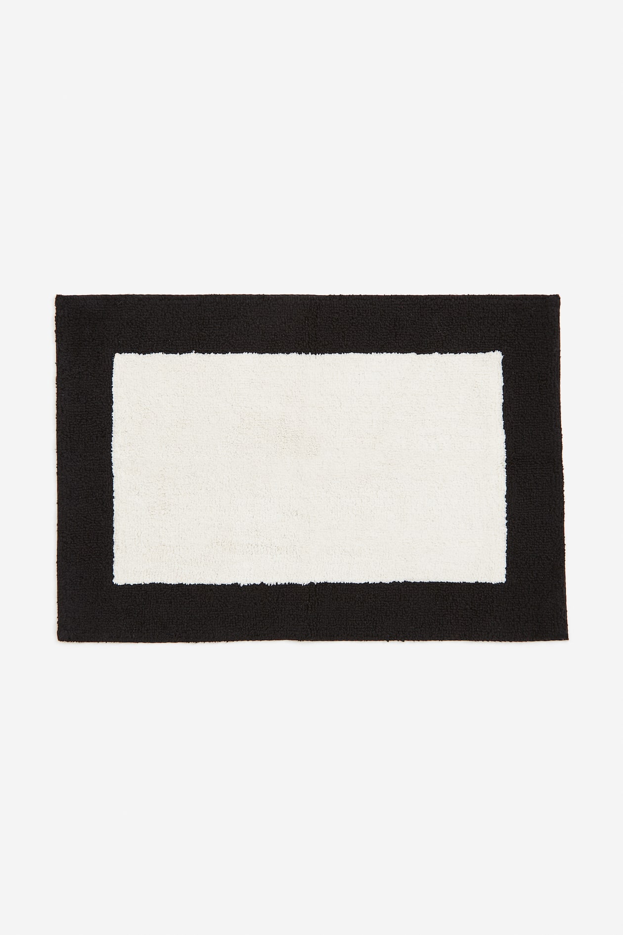 - Tufted bath mat - Black/White - Home All | H&M GB