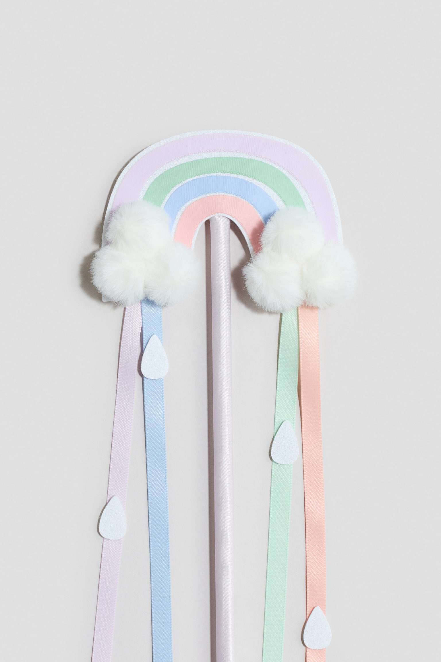 化裝舞會魔杖 - 淺紫色/彩虹/綠色/花朵/金色/星星 - 2