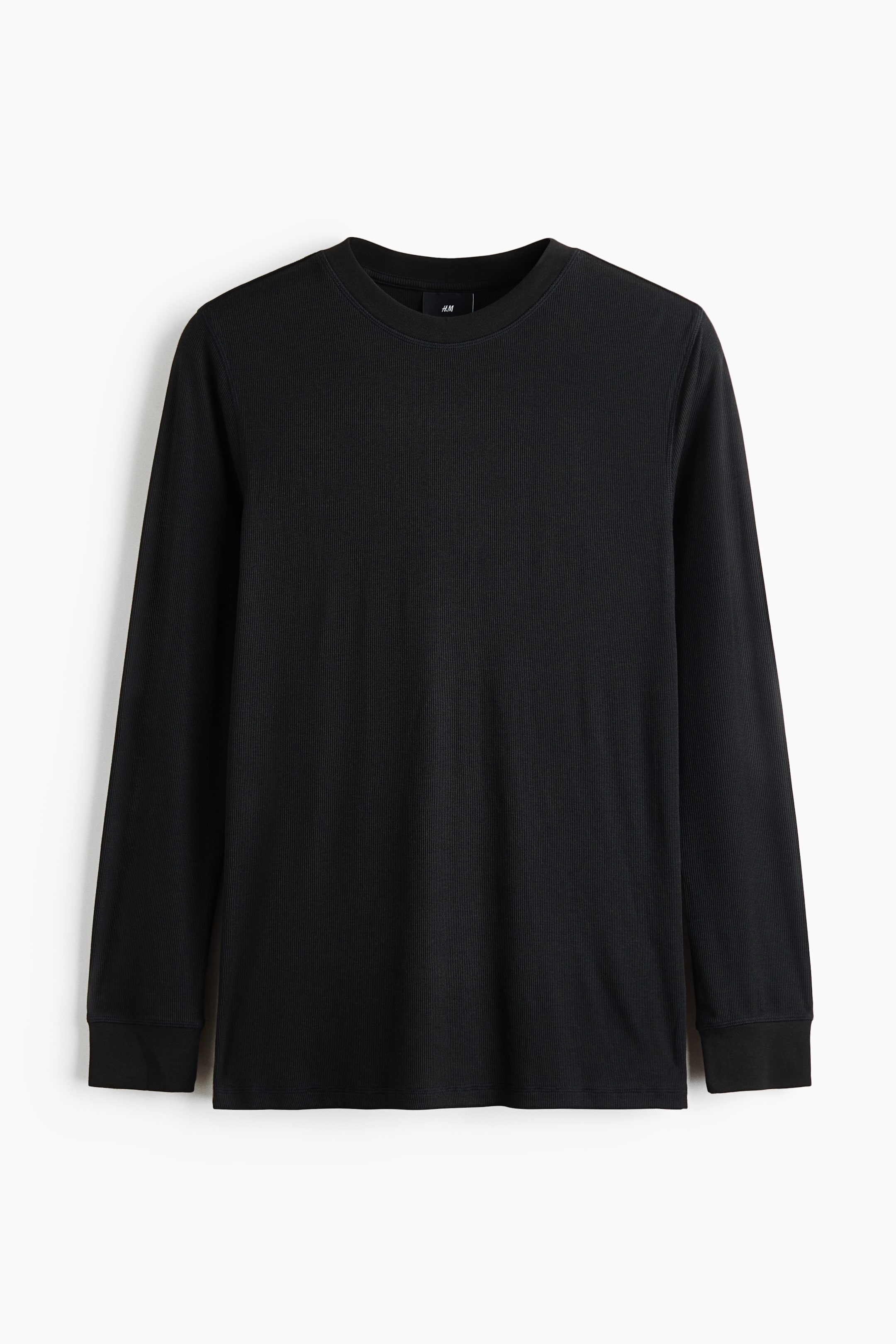 View larger image: THERMOLITE® Slim Fit Long-sleeved T-shirt - Black - Men | H&M 1