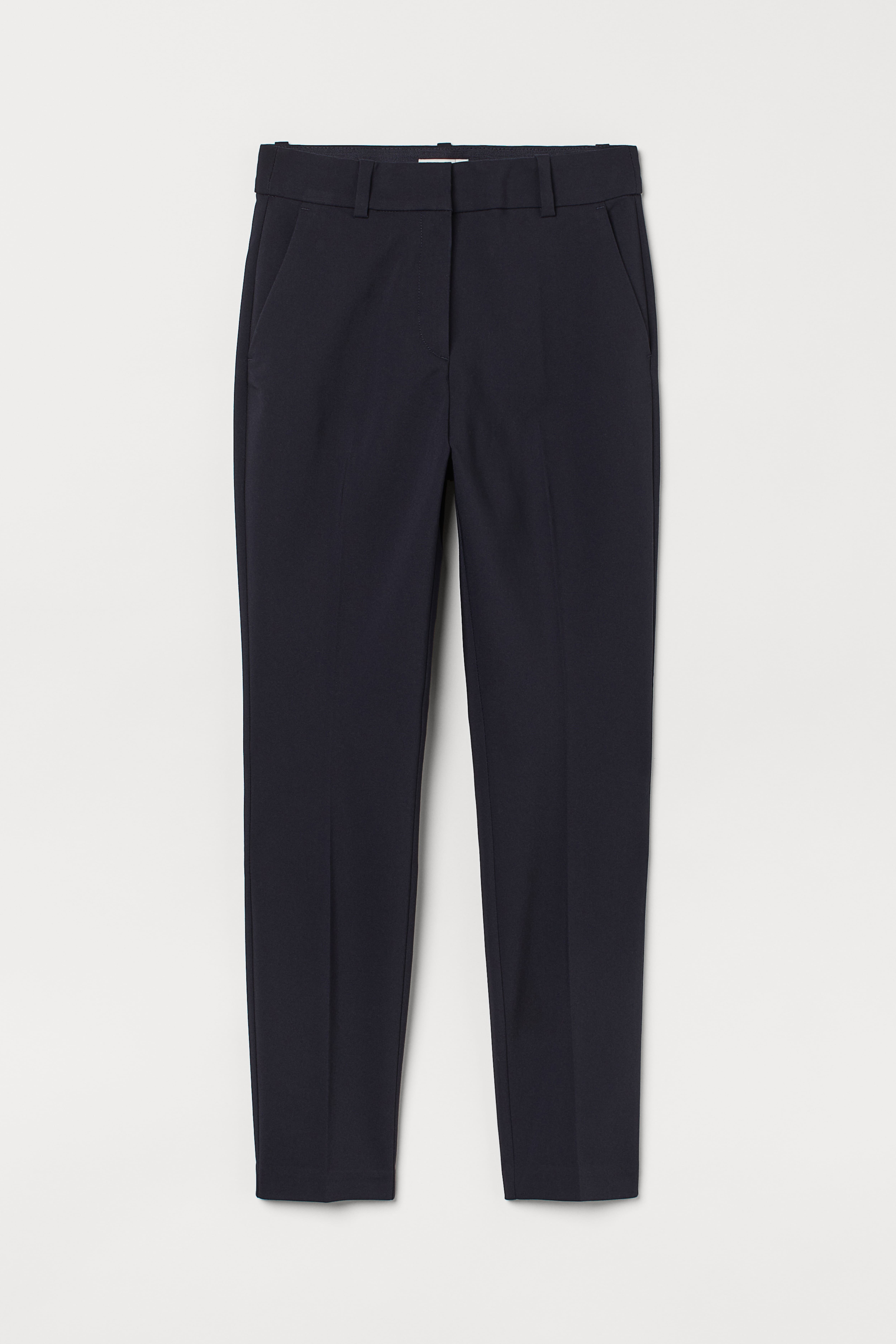 H&m black stretch trousers hotsell