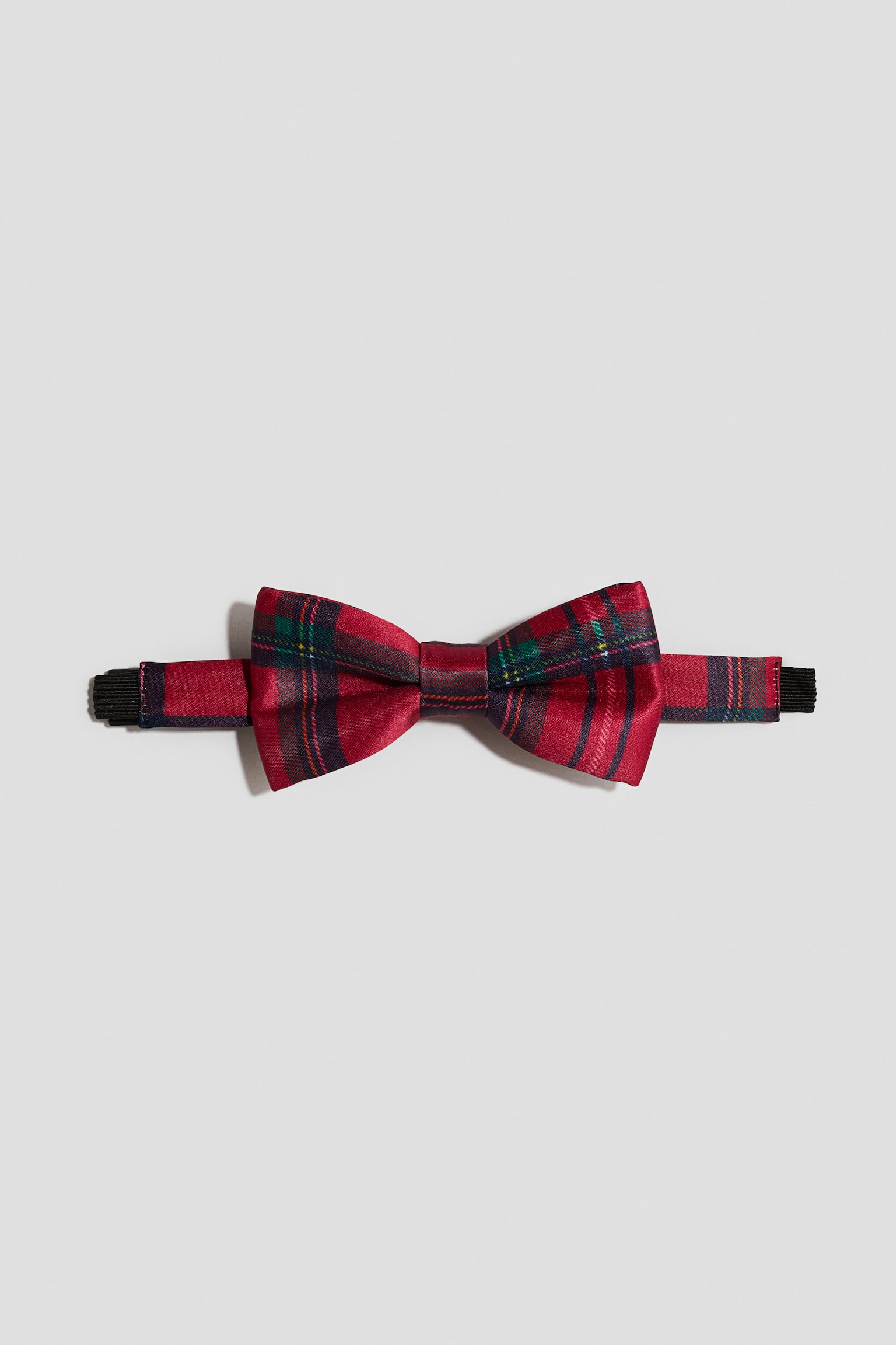 Nœud papillon en satin - Rouge/carreaux/Noir/Bleu marine