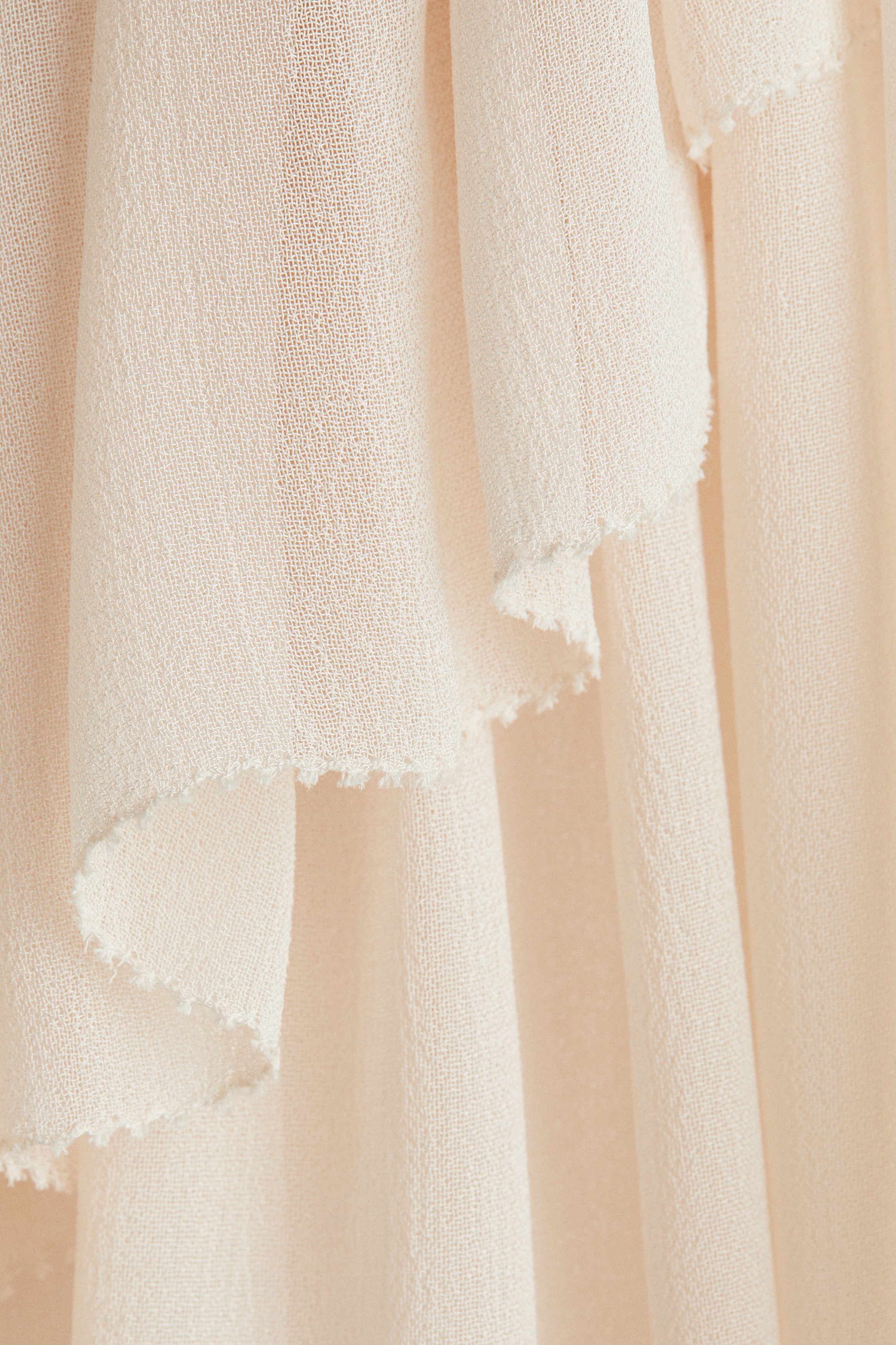 Flounced viscose Top