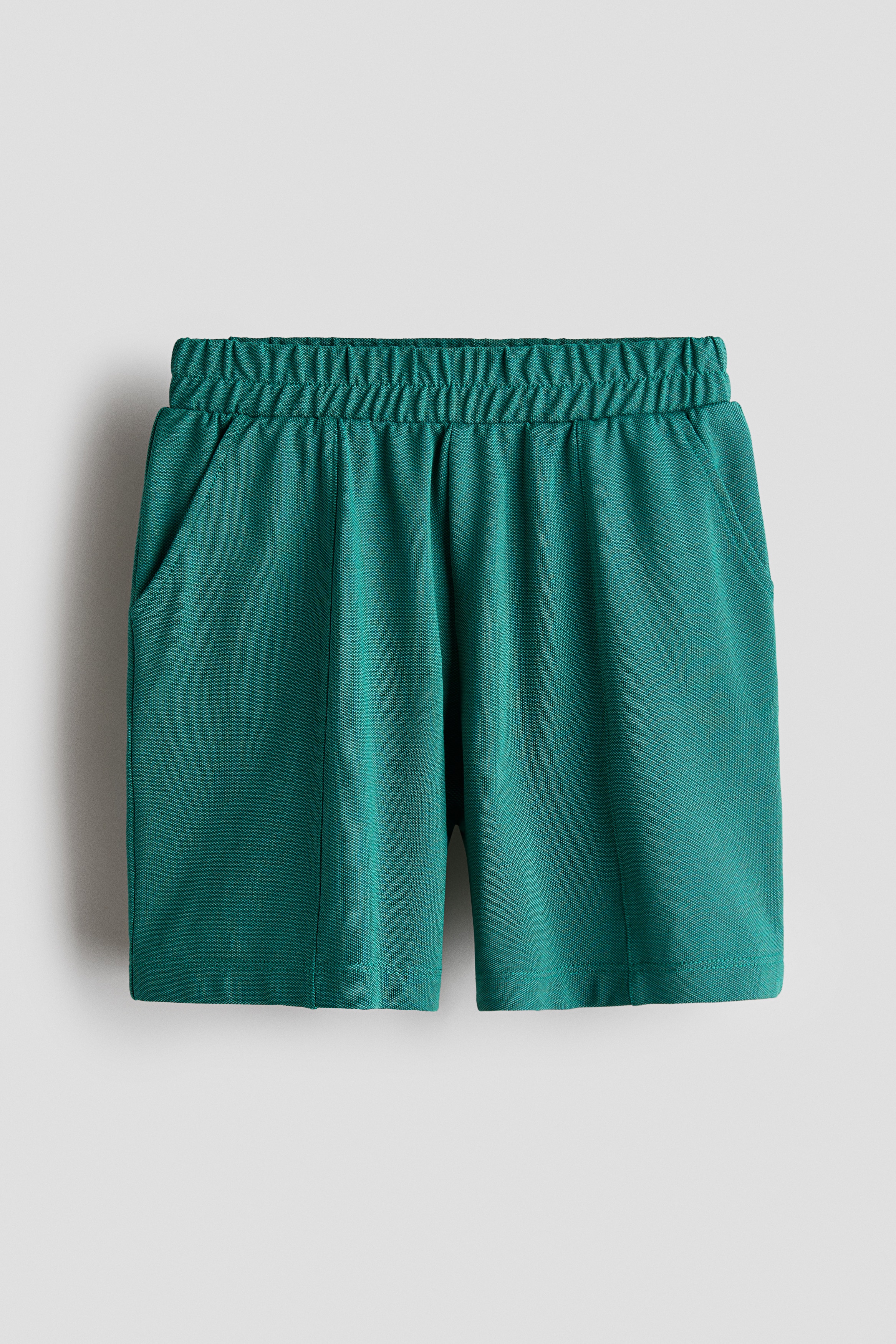 COOLMAX® Piqué shorts - Green/Black/Navy blue/Dark red
