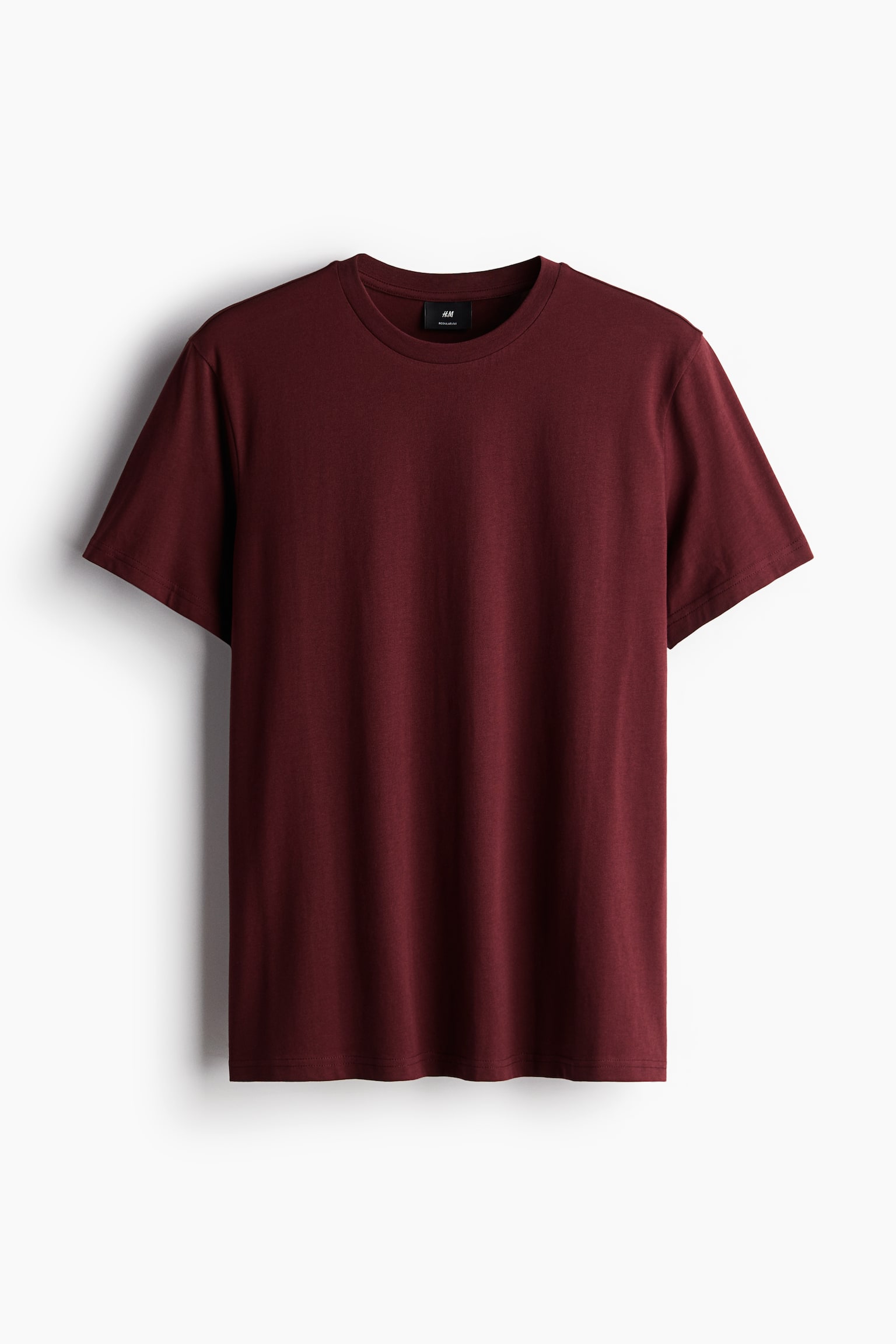 Regular Fit T-shirt - Burgundy/White/Black/Dark blue/Grey marl/Dark grey/Dark brown/Light green/Forest green/Light beige/Khaki green/Pink/Light grey/Dark grey/Khaki green - 2