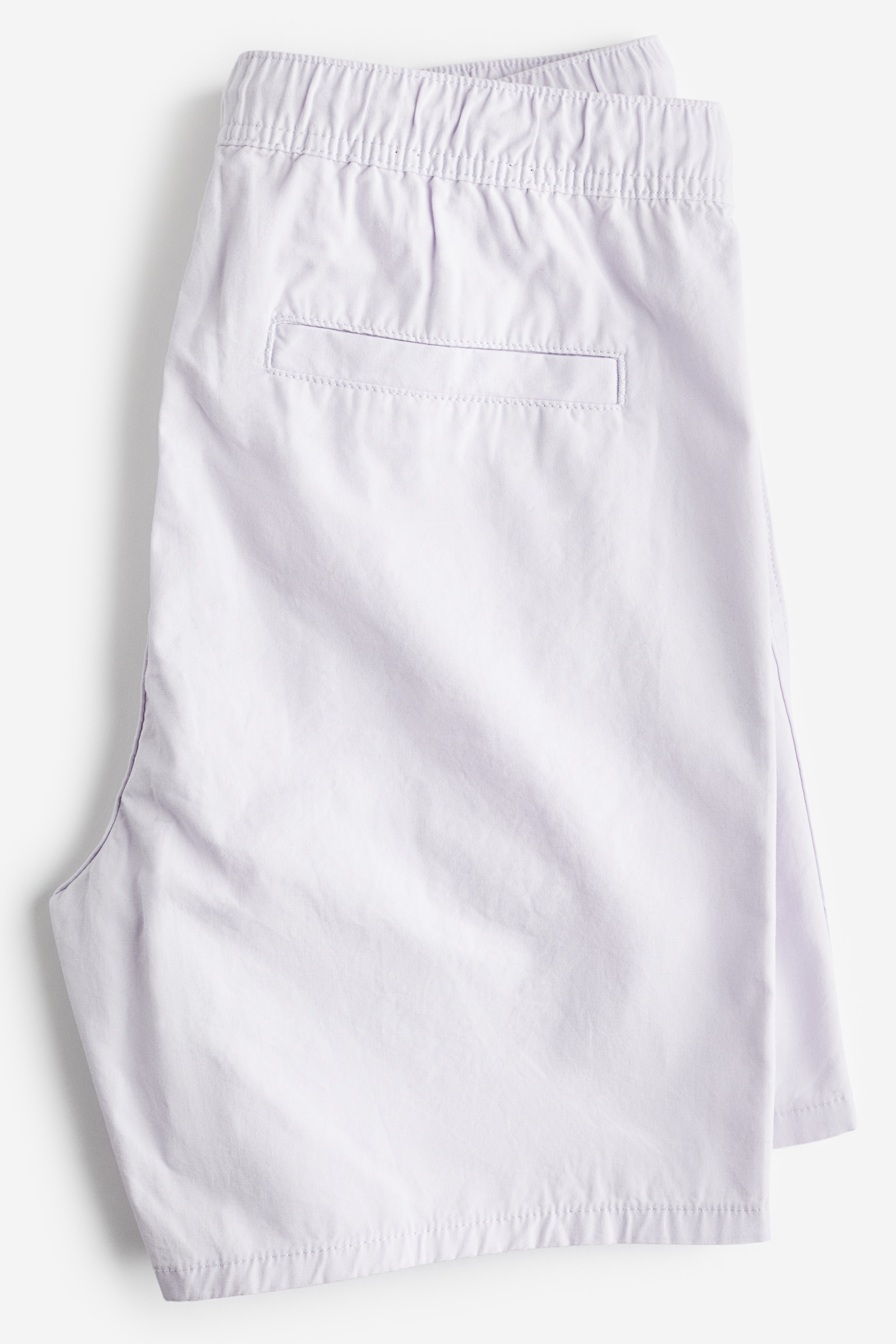 Regular Fit Cotton shorts - Light purple/Black/Khaki green/White/Light yellow/Pink - 5