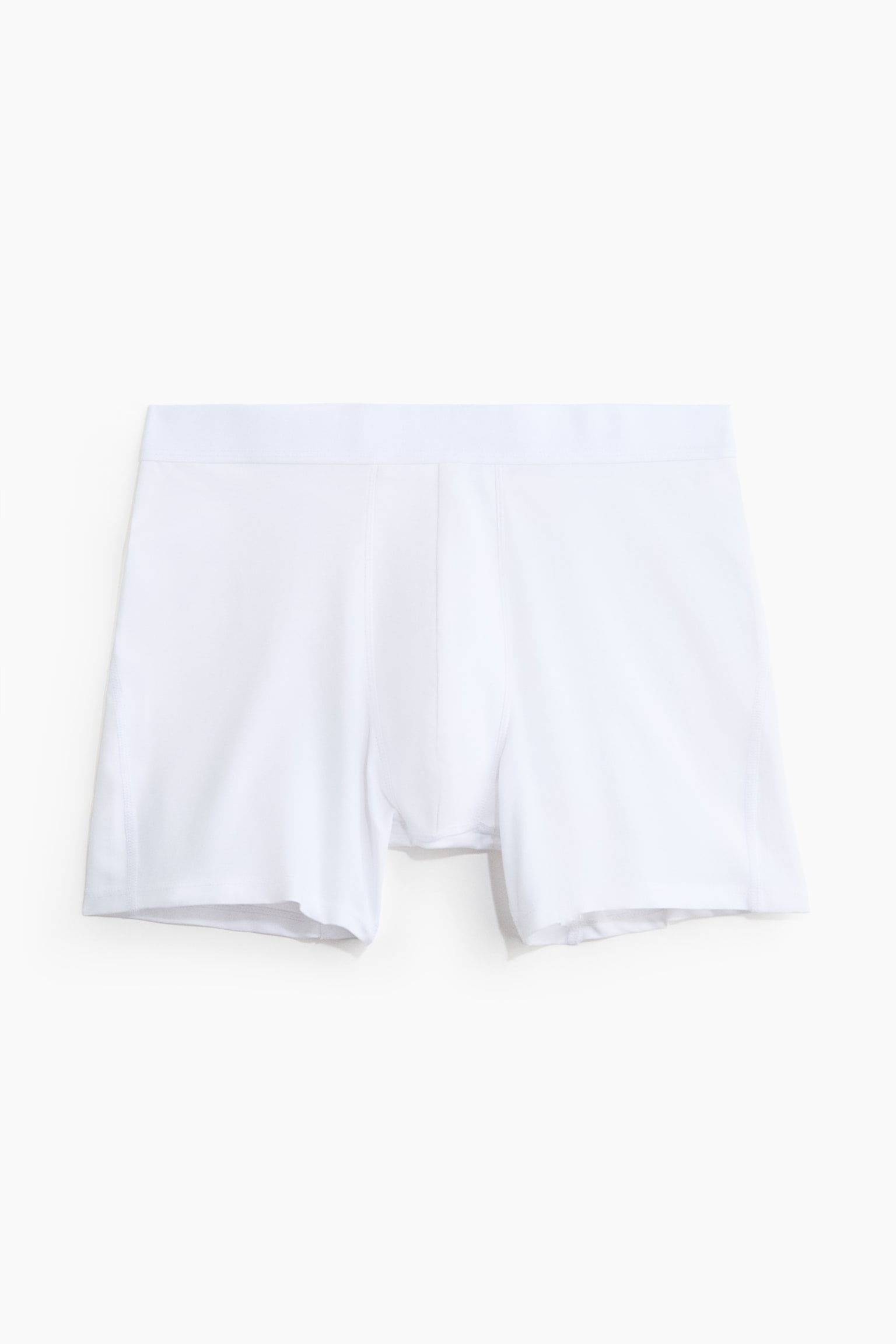 5-pack mid trunks with Lycra® - Medium blue/Light blue/Dark grey marl/Black/Black/Beige/Dark brown/White/Navy blue/Grey marl/Khaki green - 4