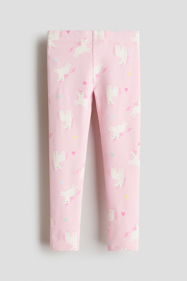 Leggings - Pink/Unicorns/Pink/Hearts/Blue/Black/Pink/Hearts/Black/Unicorns/Black/Leopard print - 1