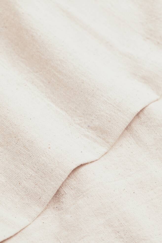 Linen-blend tablecloth - Light beige/Grey marl/Light brown marl - 3