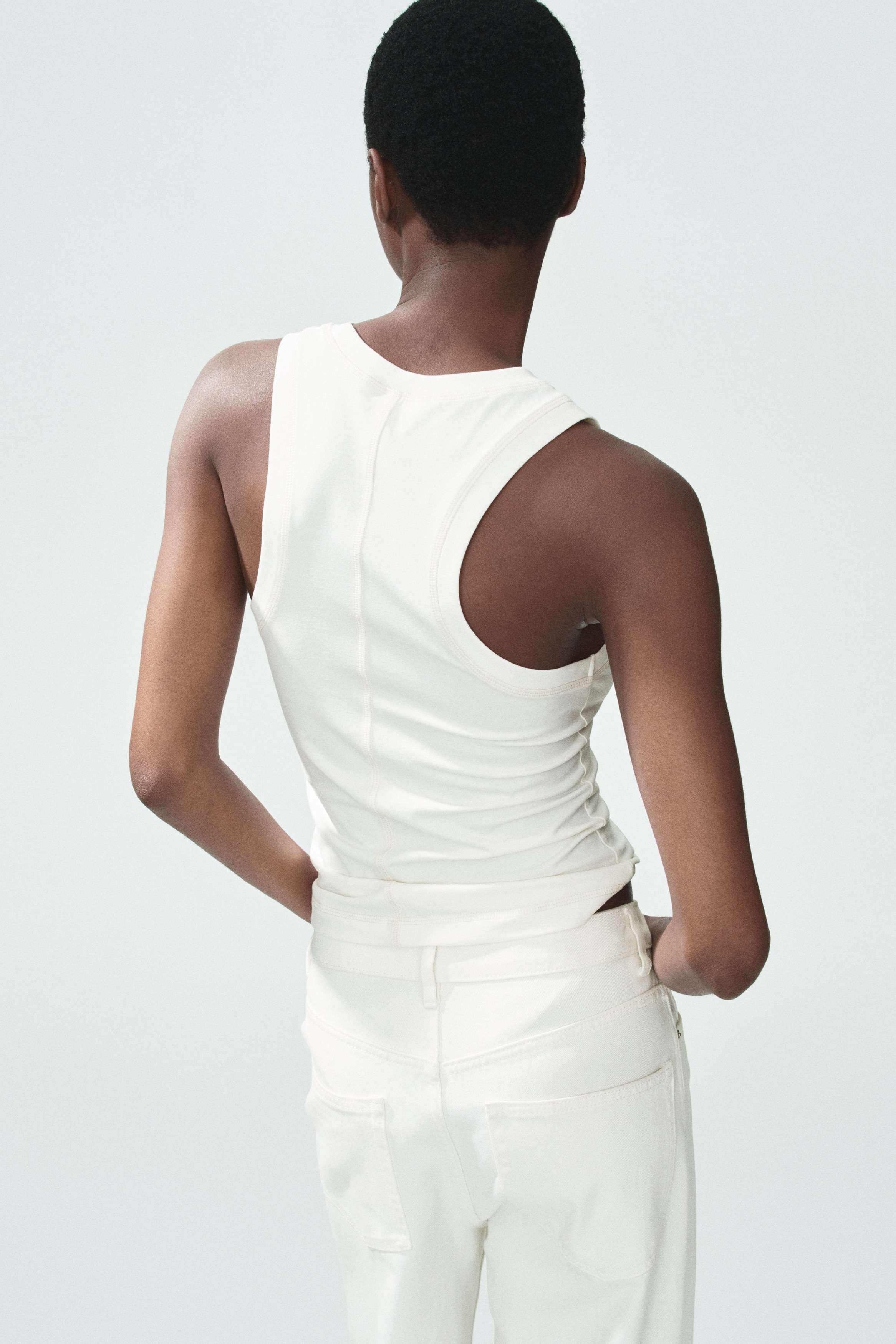 Flatlock-Seam Tank Top from H&M - $12.99