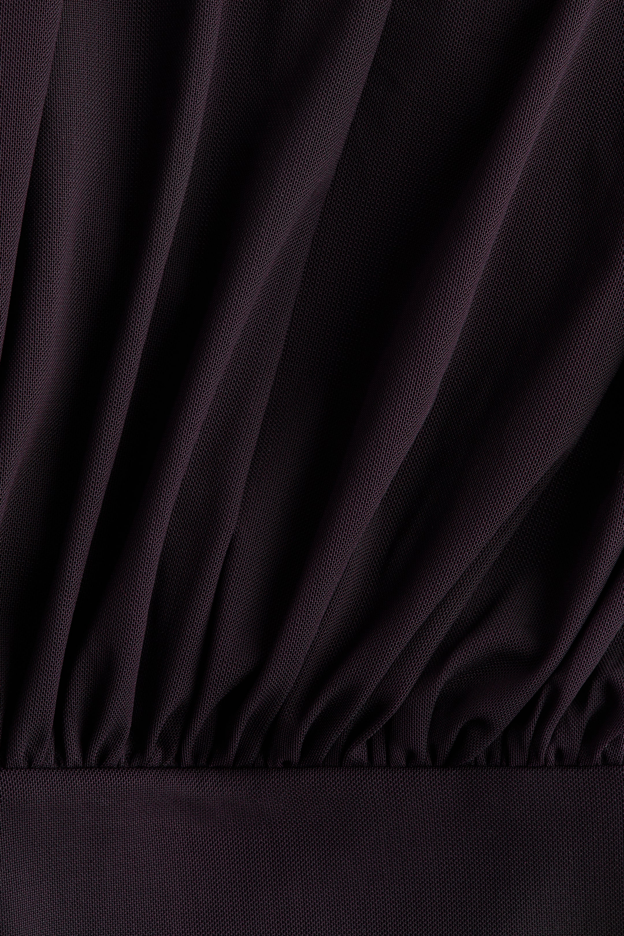 Ingrandisci l'immagine: Abito arricciato - Viola prugna - DONNA | H&M CH 5