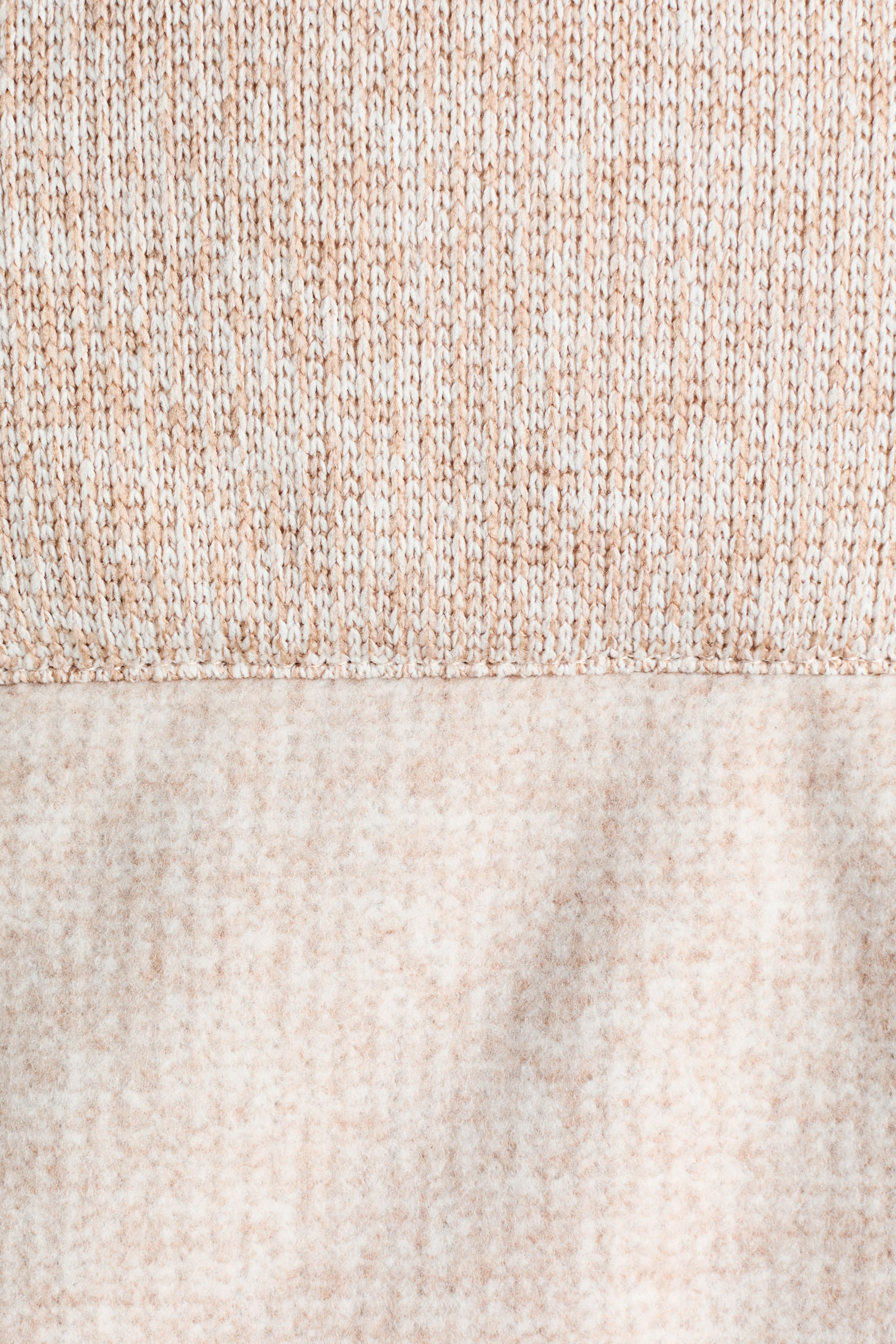 拡大画像を表示: ニットパファーベスト - ライトベージュ - レディース | H&M JP 7