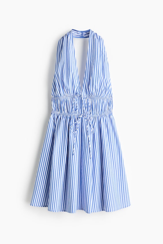 Женские платья H&M Drawstring-Detail Halterneck Dress