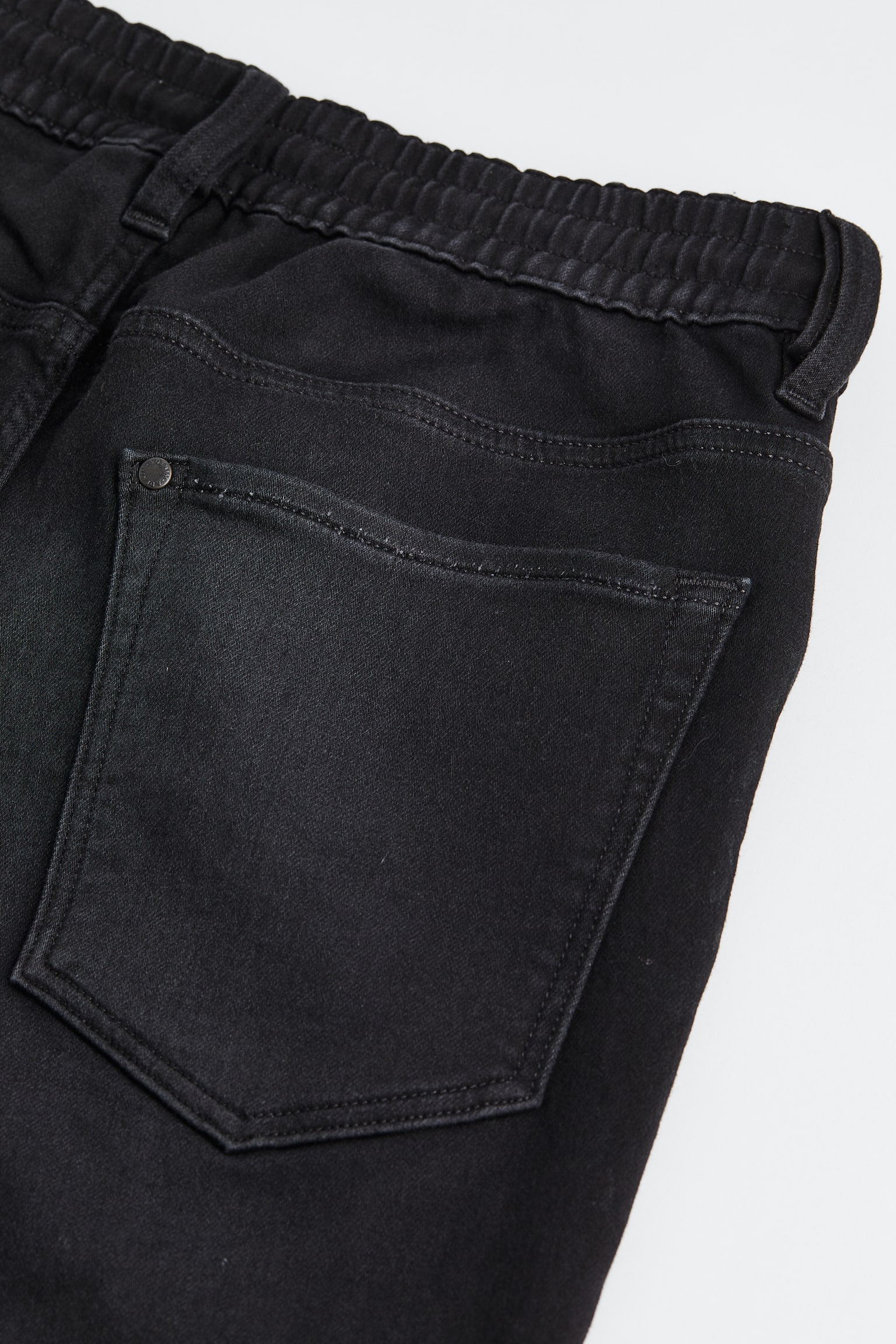 Hybrid Regular Tapered Joggers - Black/Dark denim blue - 2