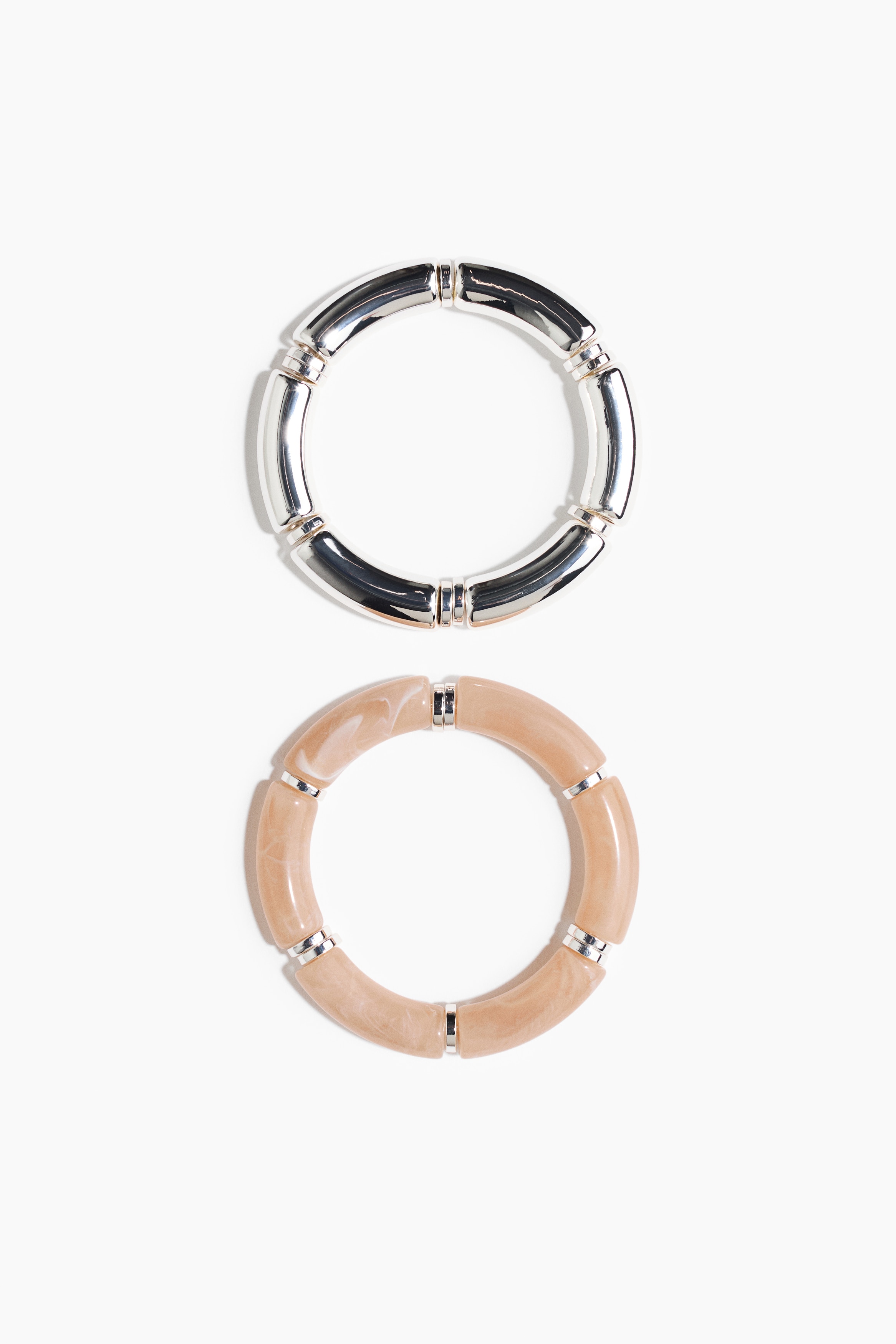 H & M - ブレスレット 2個セット - シルバー