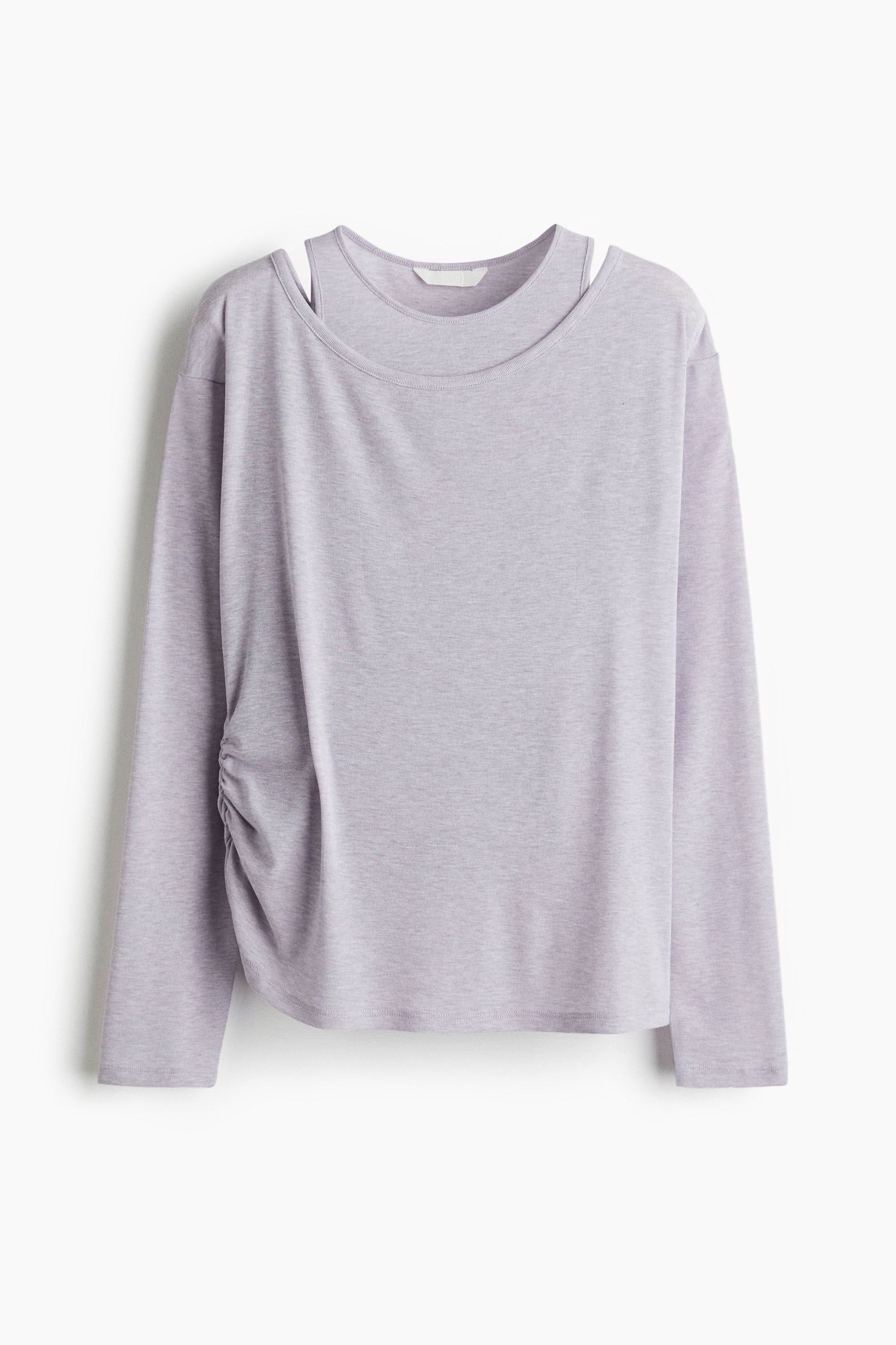 Layered top - Lilac