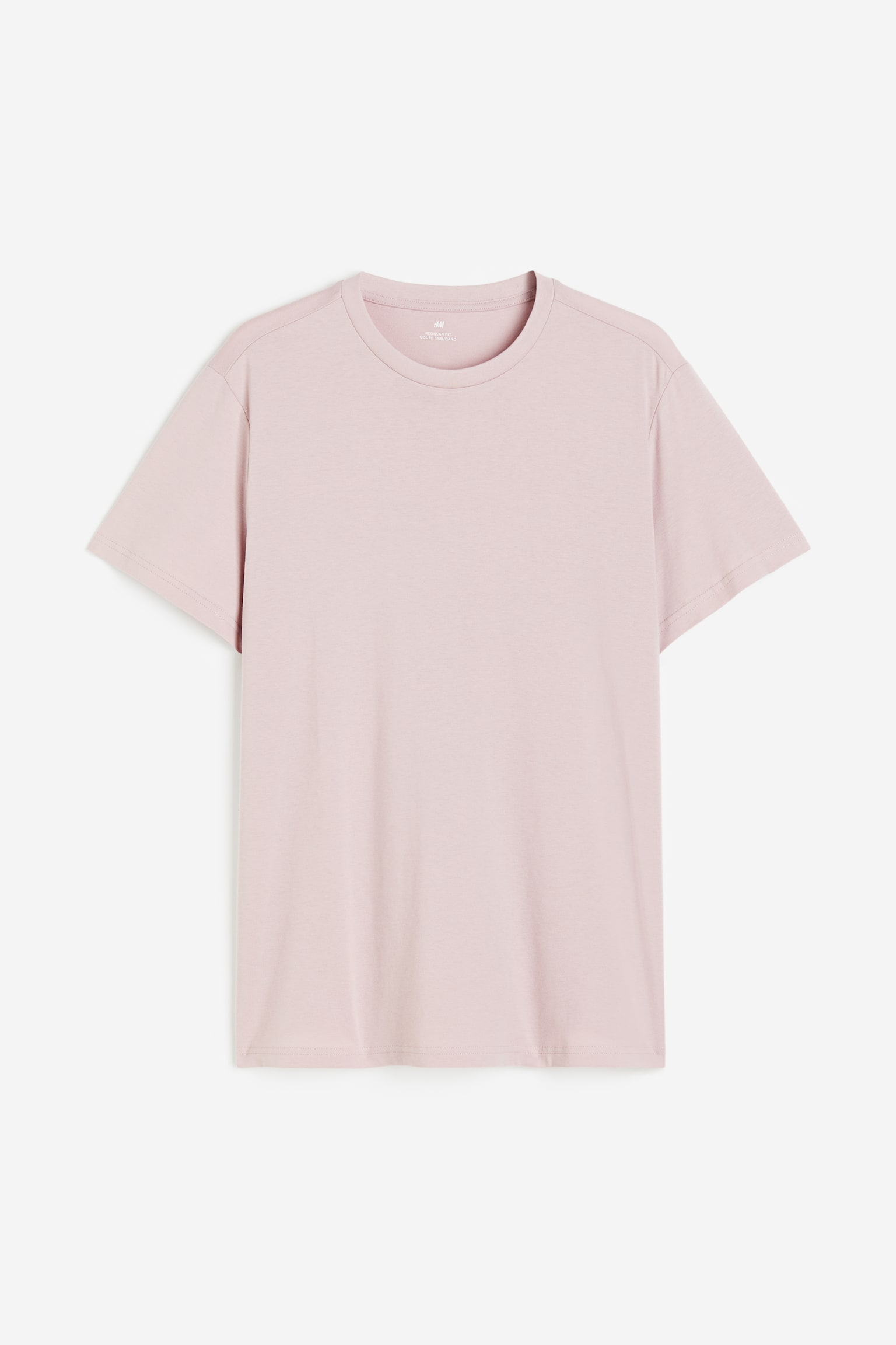 Regular Fit Tee - Pink/Burgundy/Light beige/White/Khaki green/Black/Light grey/Dark grey/Dark grey/Grey marle/Brown/Dark blue - 1