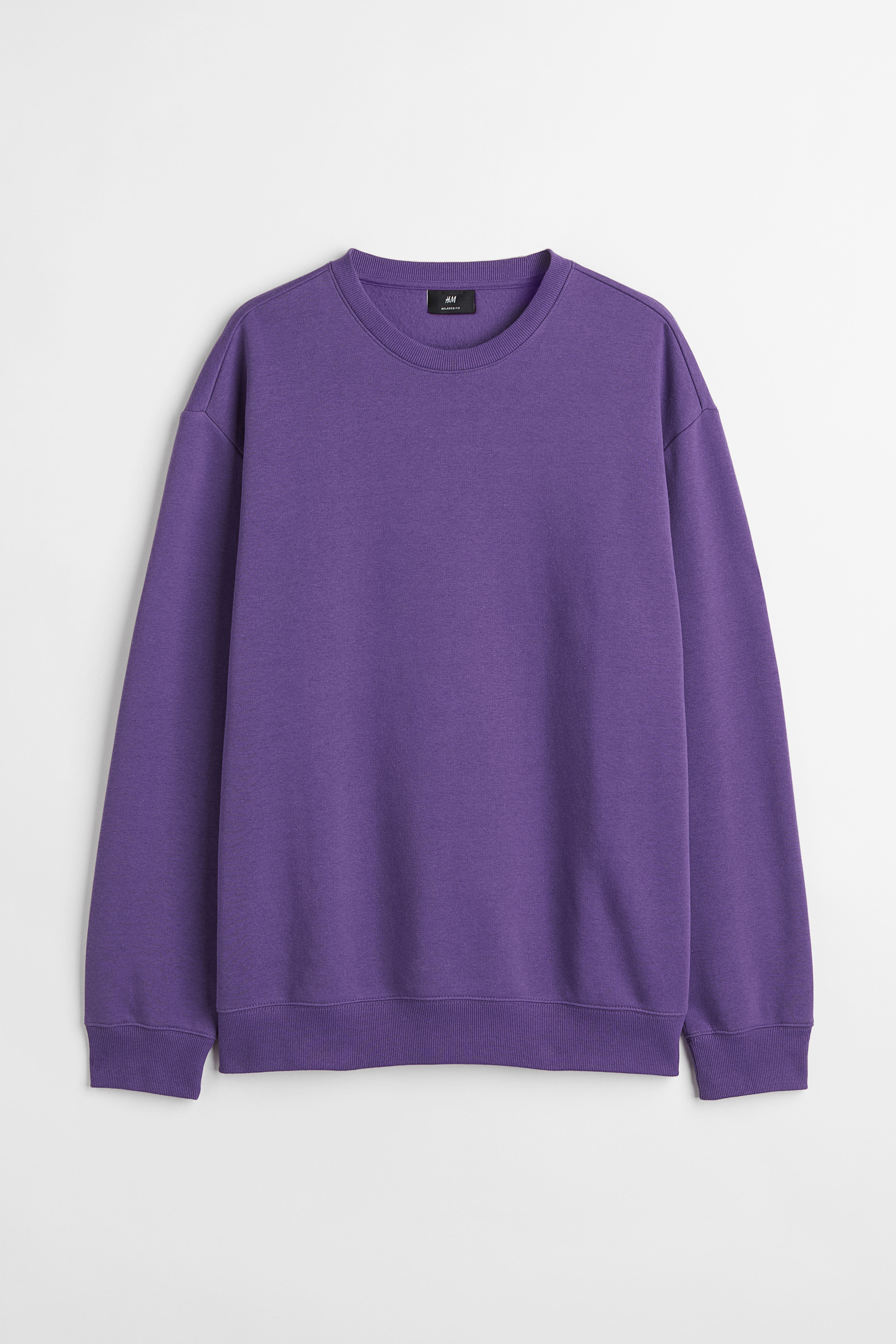 Loose Fit Sweatshirt Kahverengi ERKEK H M TR