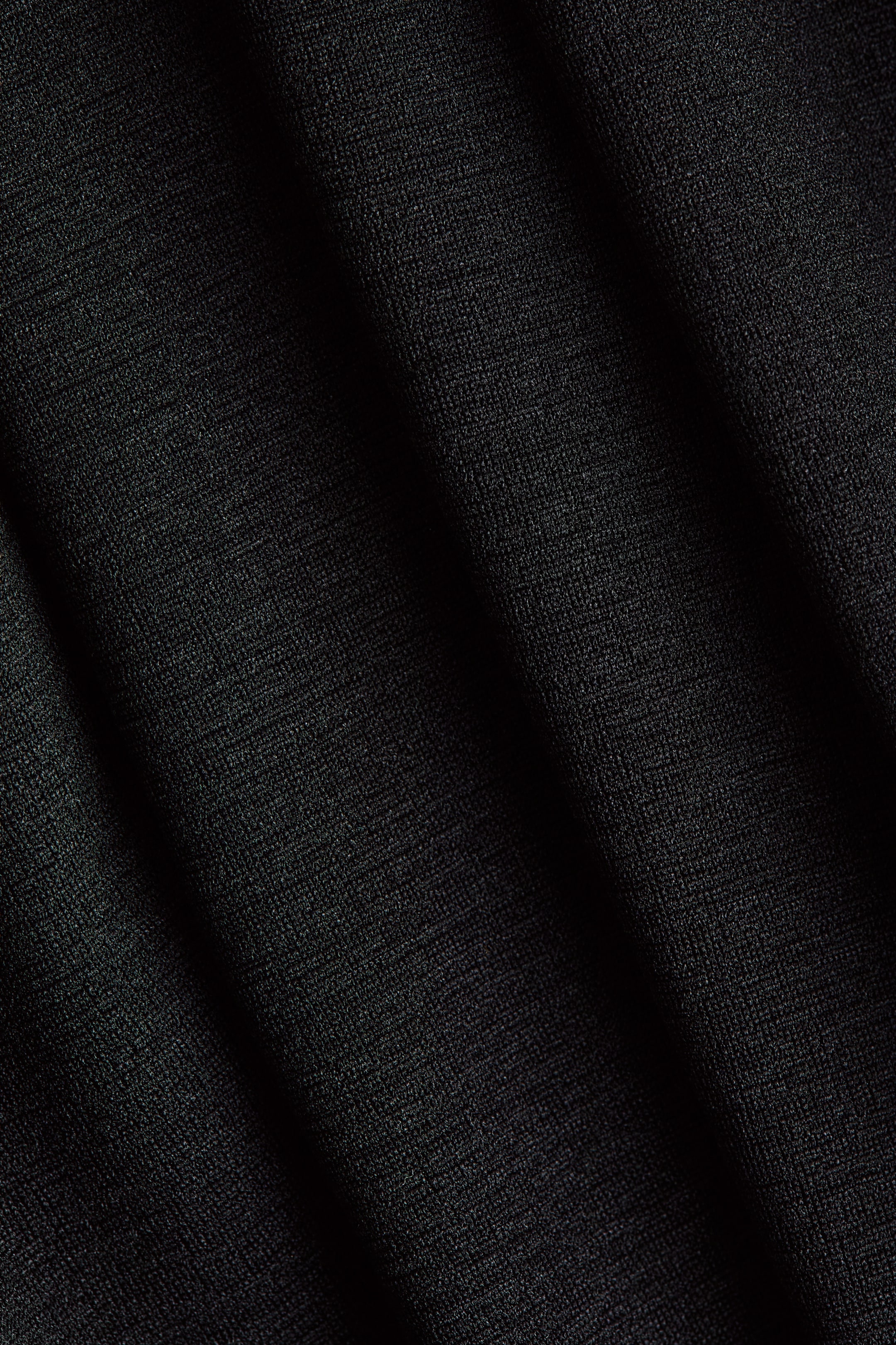 Bubble-Hem Shoulder-Pad Top