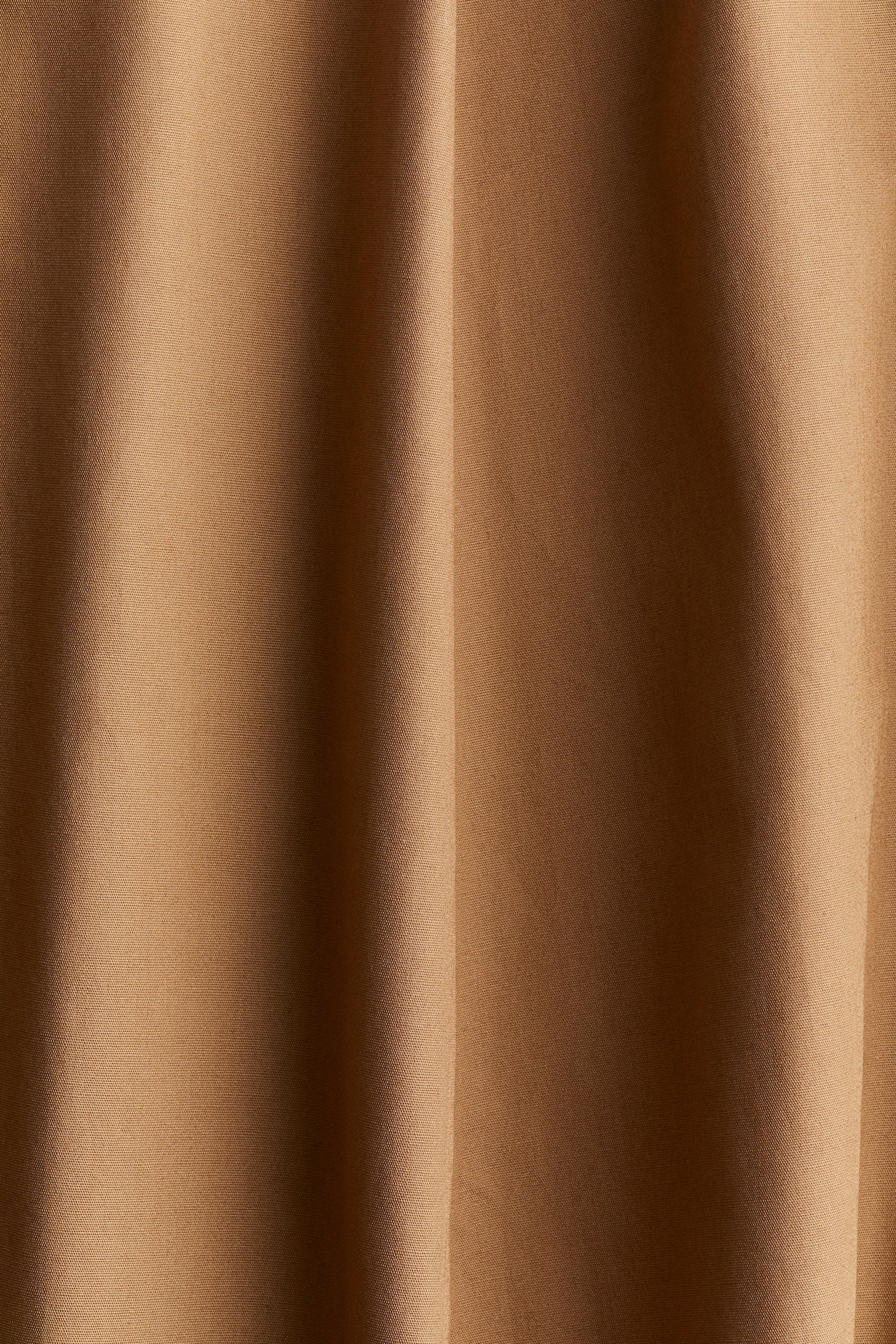 Váy hai dây vải poplin - Màu nâu nhạt - 5