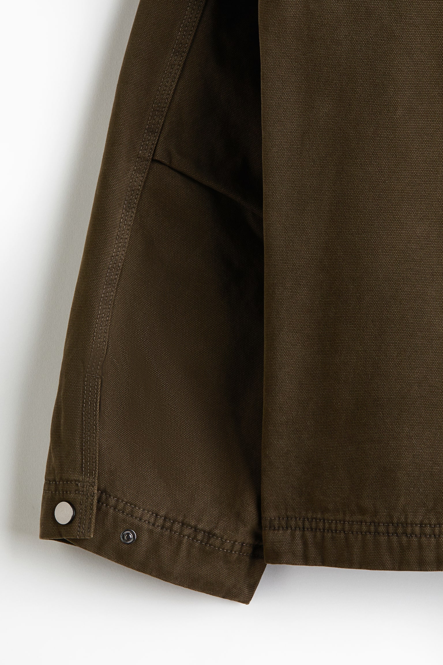 Workwear jacket - Dark khaki green/Dark beige - 5