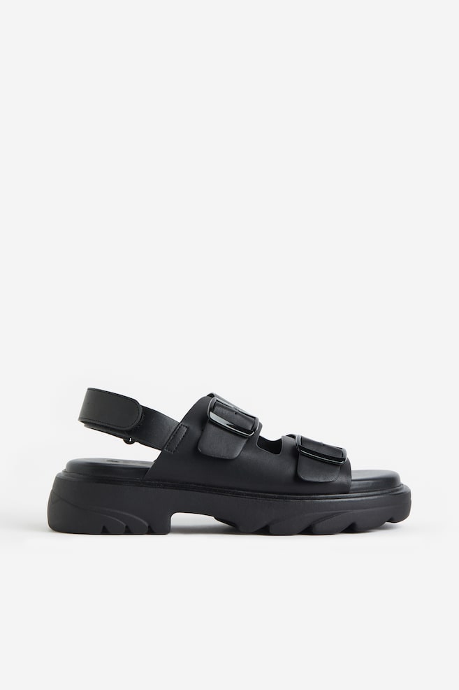 Chunky sandals - Black - 2
