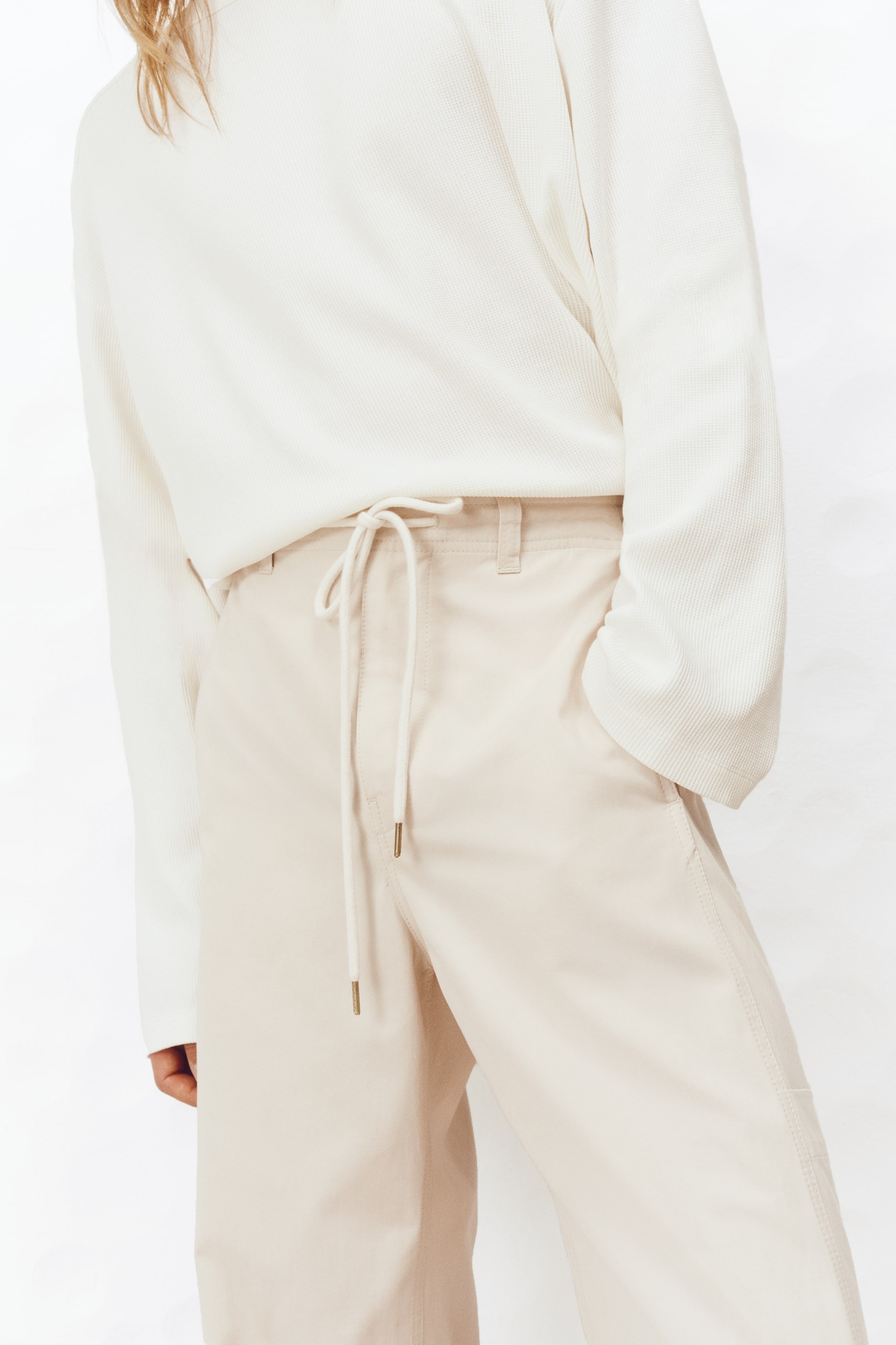 Pantalon cargo ample