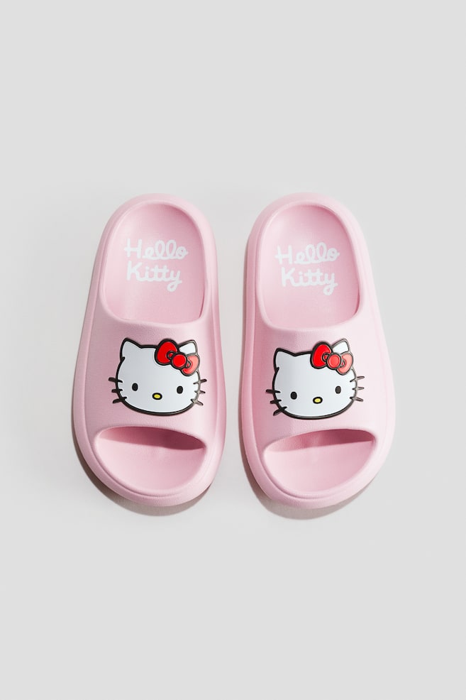 Molded Pool Slide Shoes - Light pink/Hello Kitty/Cream/Hello Kitty/Cream/Lilo & Stitch - 1