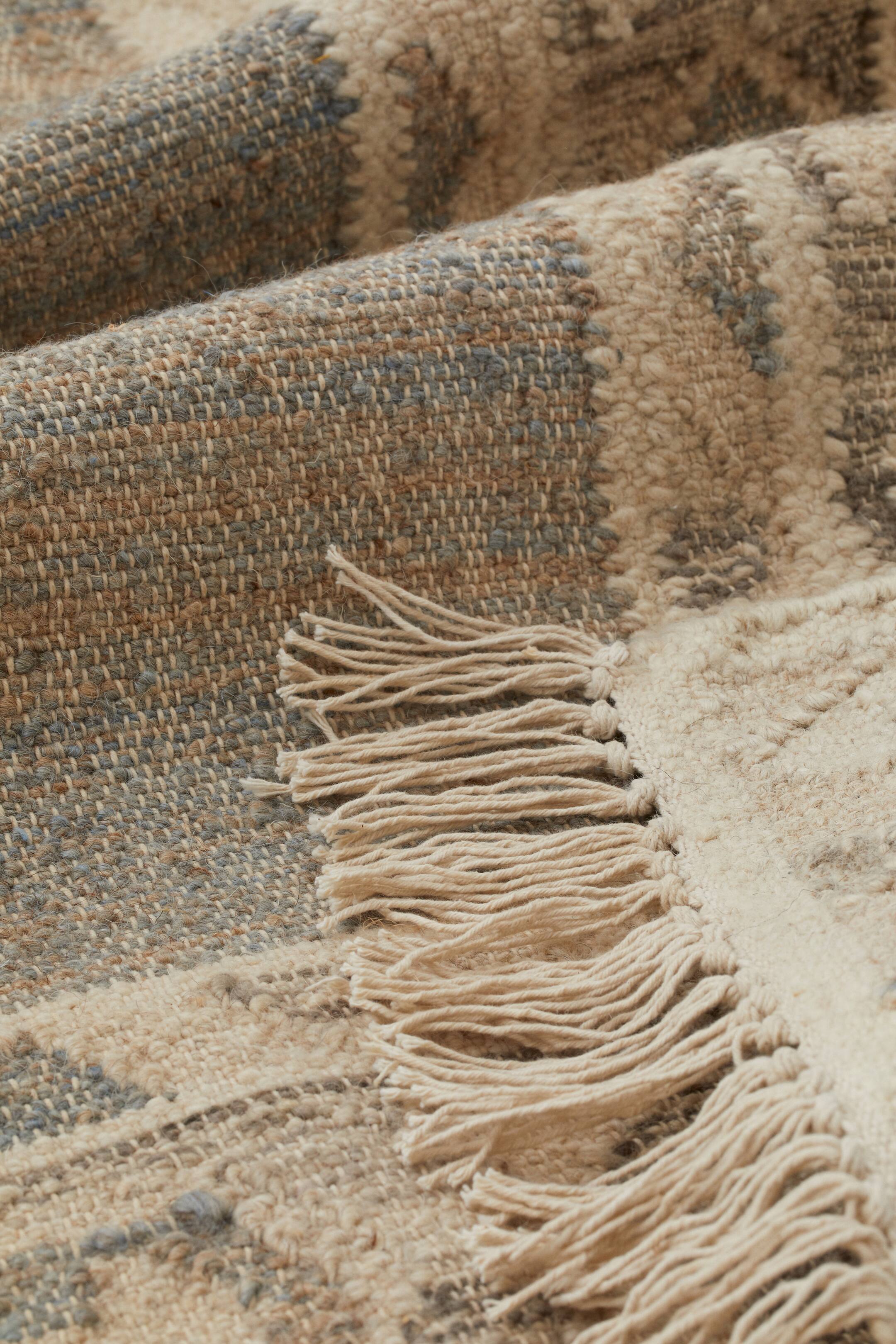 Wool-blend kelim rug - Greige/Patterned - Home All | H&M GB