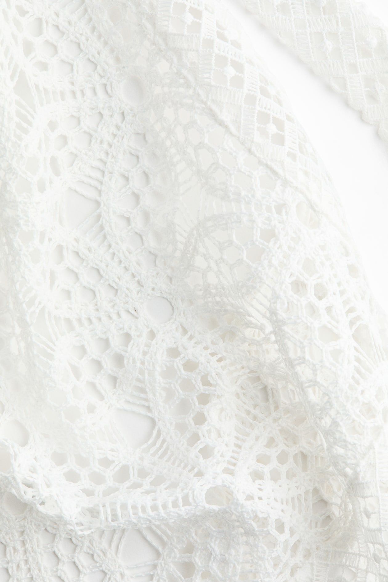 Asymmetric Lace Halterneck Top - image 4