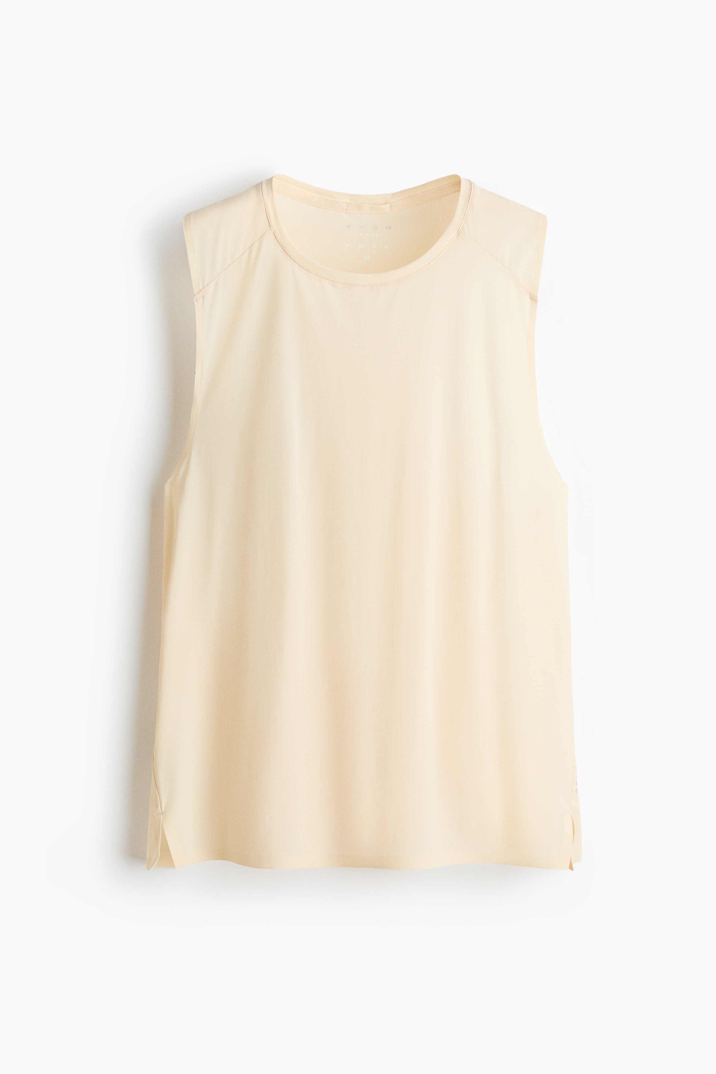 Débardeur de sport DryMove™ - Jaune beurre/Blush/Noir