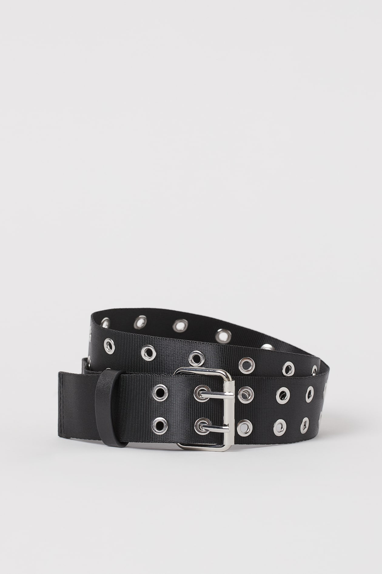 Eyelet-detail belt - Black - Ladies | H&M GB