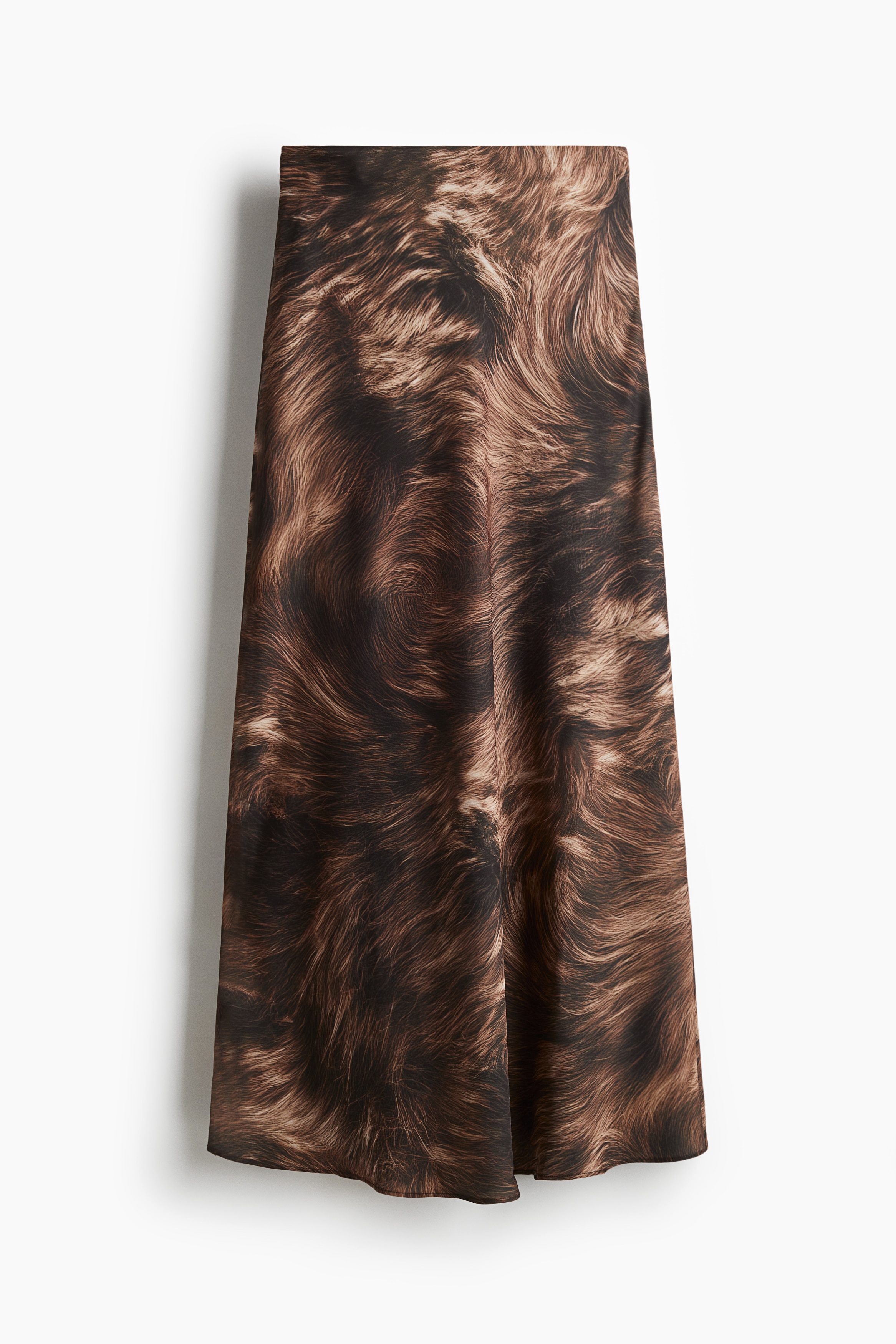 Long skirt - Dark brown