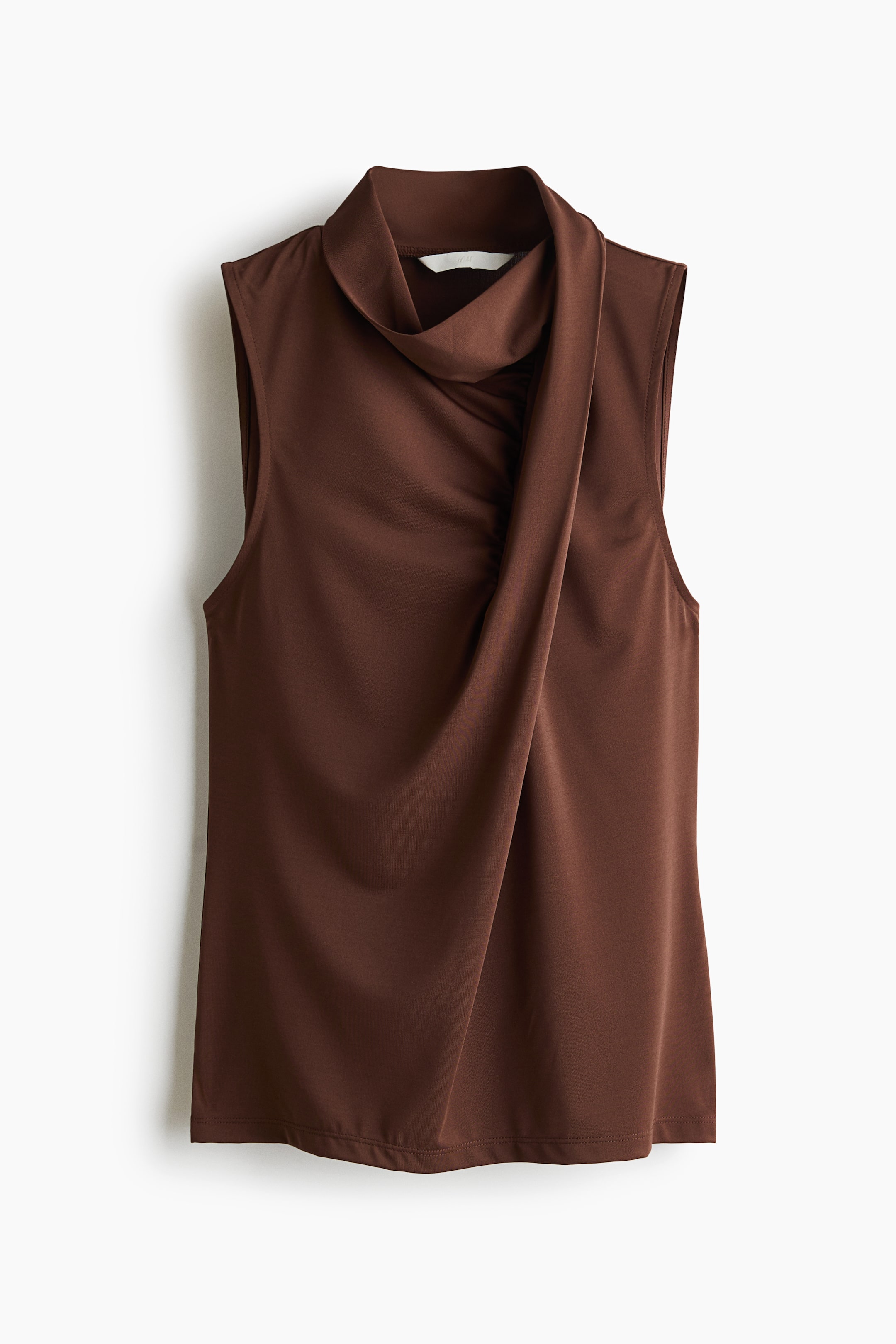Draped Jersey Top