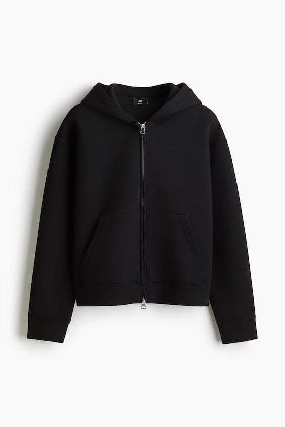 Мужские куртки H&M Loose-Fit Scuba Hooded Jacket