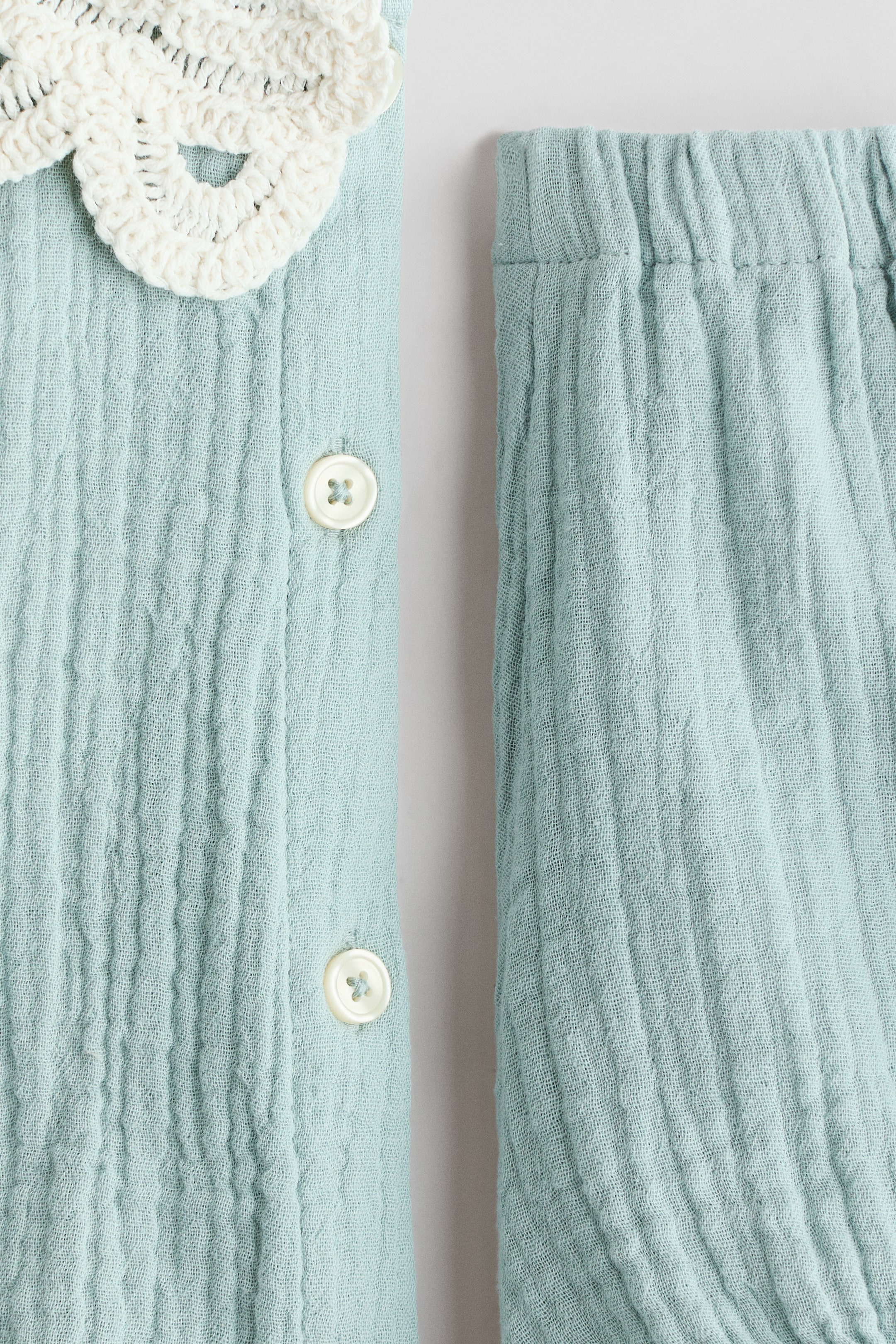2-Piece Cotton Muslin Set