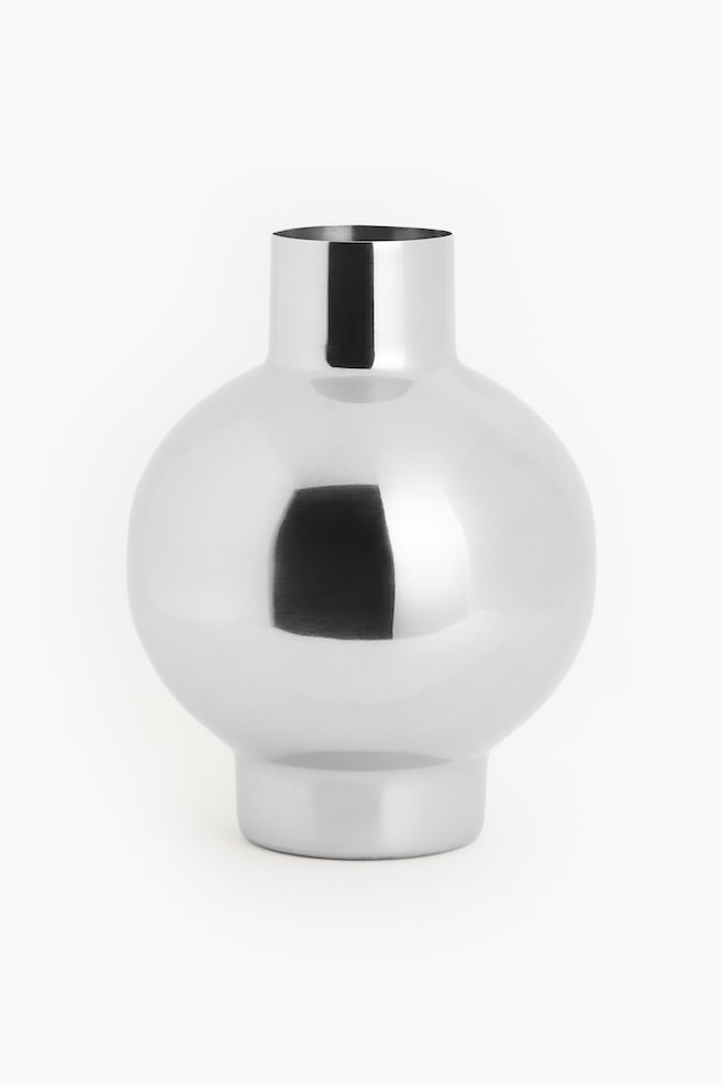 Stainless Steel Vase - Silver-colored - 1